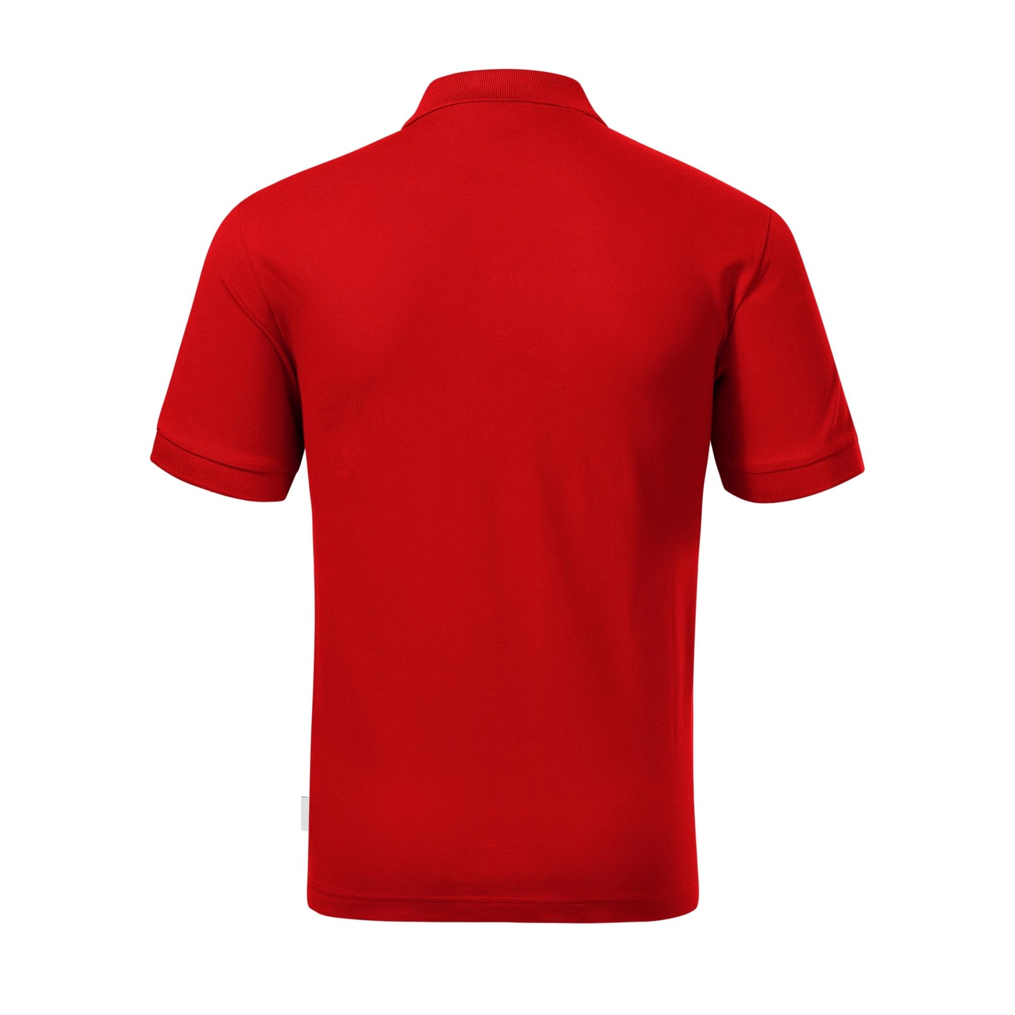 Tricou polo pentru bărbaţi Resist Heavy Polo R20 roşu 07 (brand label) XL