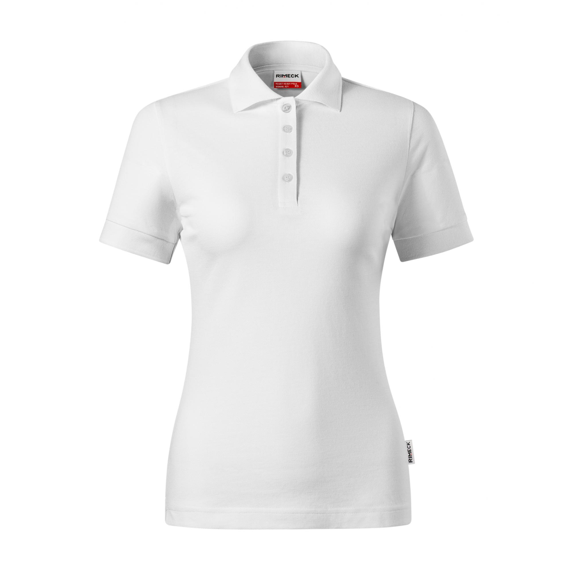 Tricou polo pentru damă Resist Heavy Polo R21 Alb S