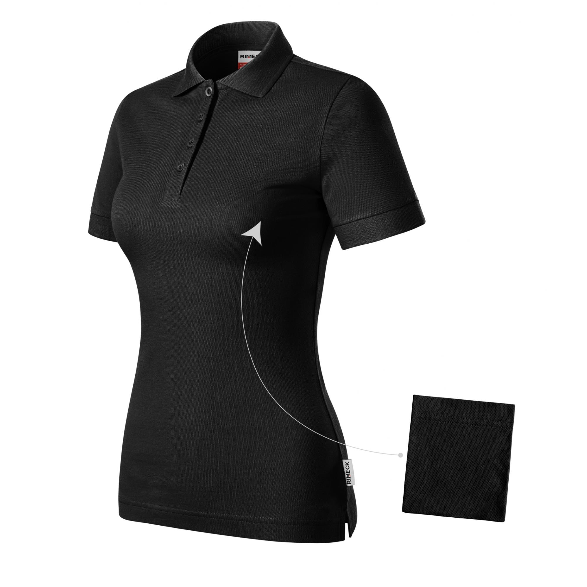 Tricou polo pentru damă Resist Heavy Polo R21 Negru