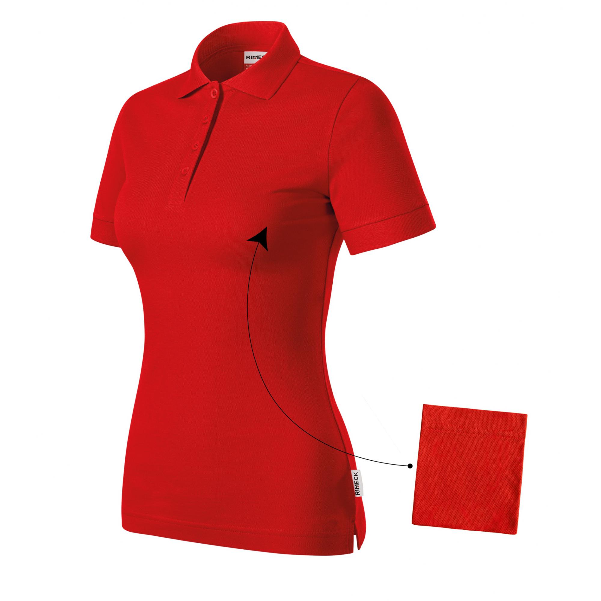 Tricou polo pentru damă Resist Heavy Polo R21 Roșu