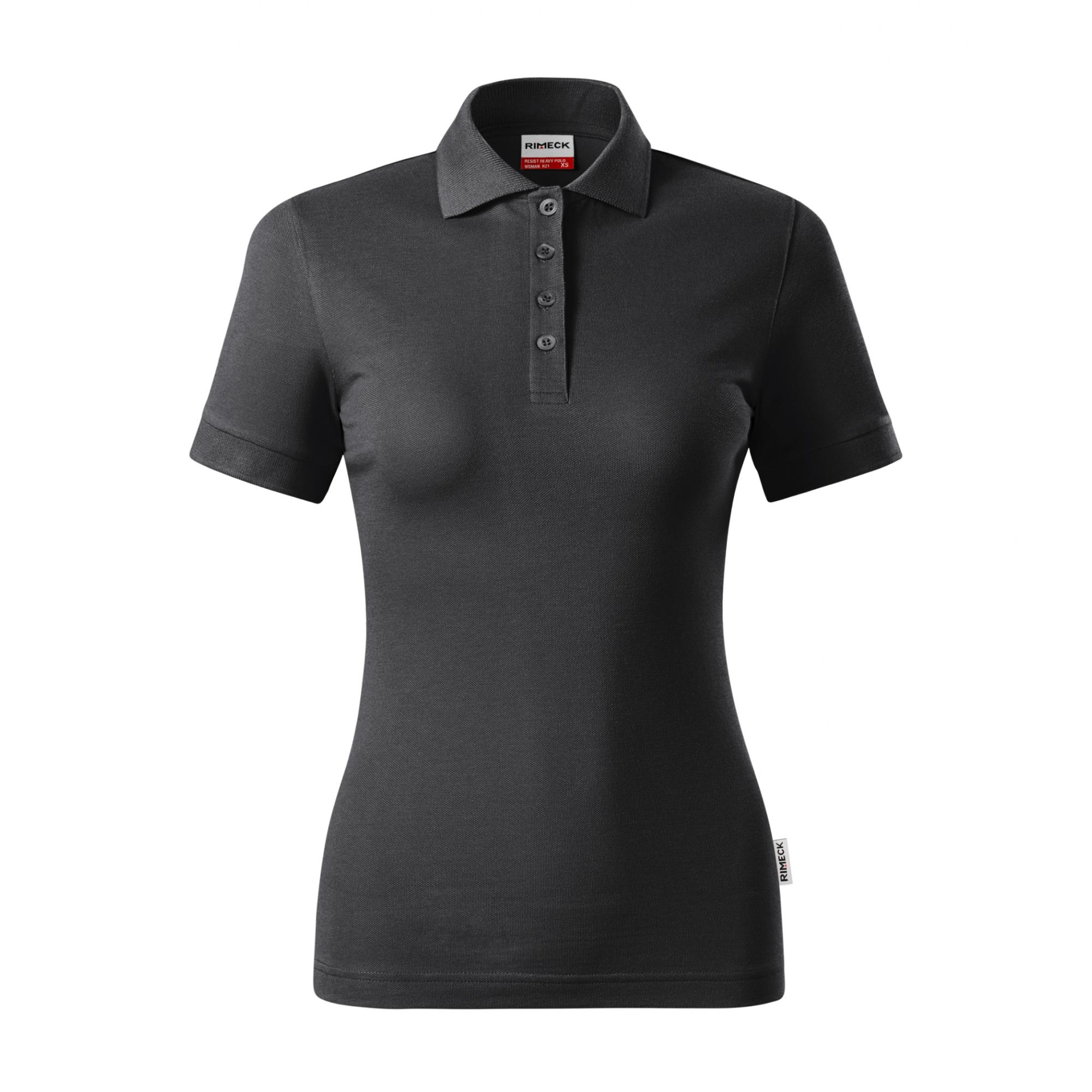 Tricou polo pentru damă Resist Heavy Polo R21 Ebony gray XL