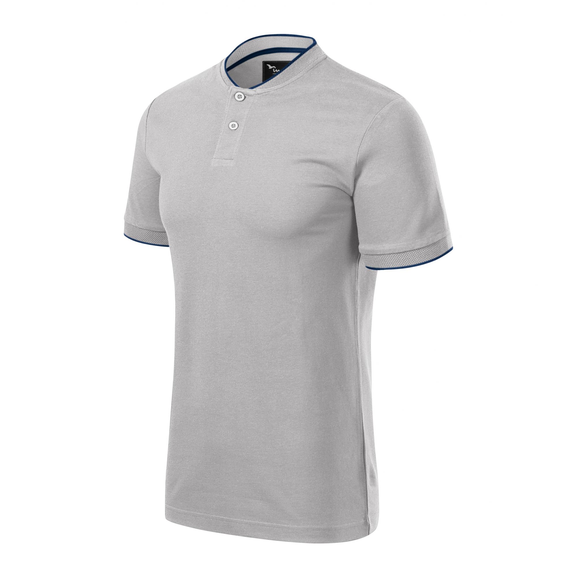 Tricou polo pentru bărbaţi Diamond 273 Silver gray 3XL