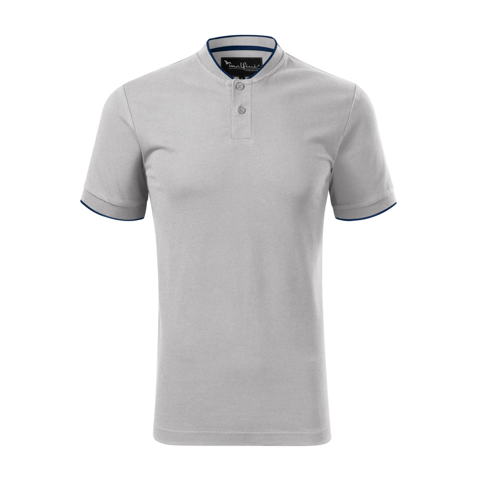 Tricou polo pentru bărbaţi Diamond 273 Silver gray L