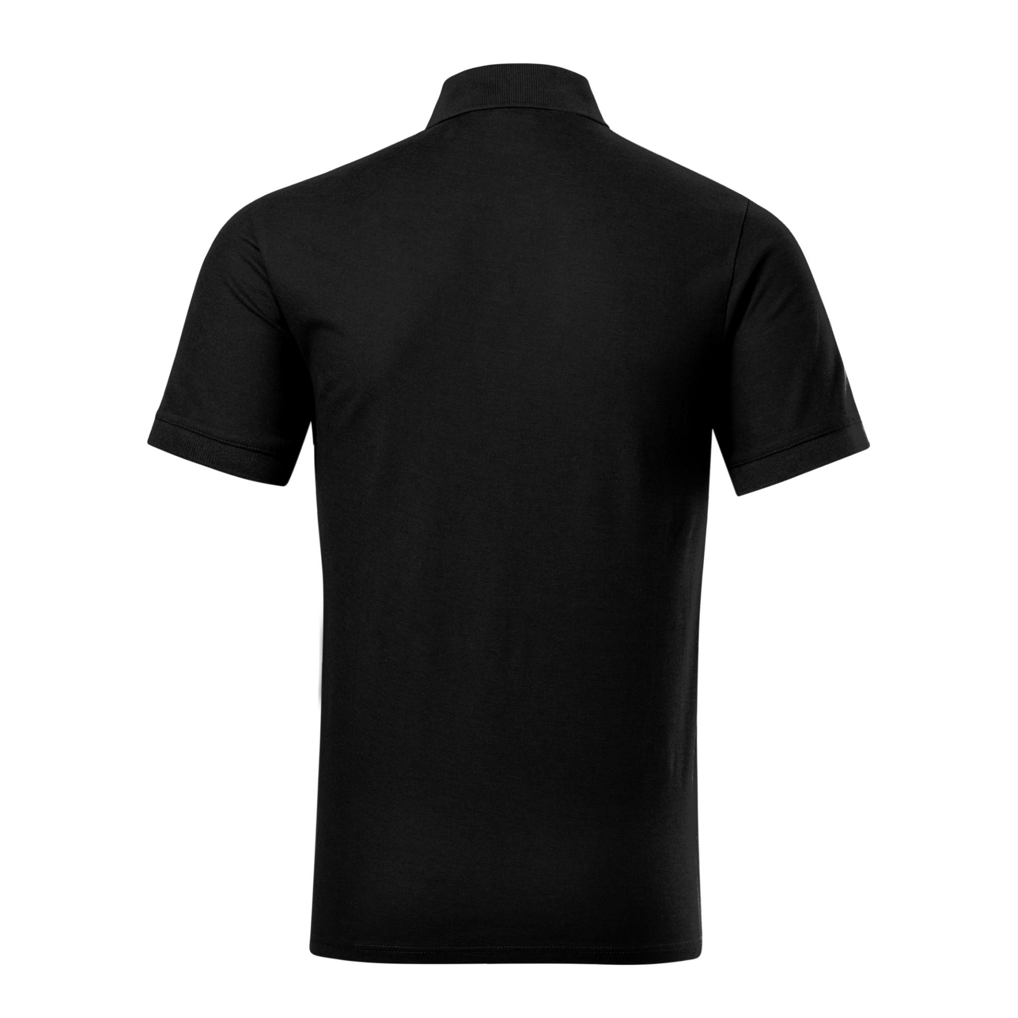 Tricou polo pentru bărbaţi Prime (GOTS) 234 Negru S