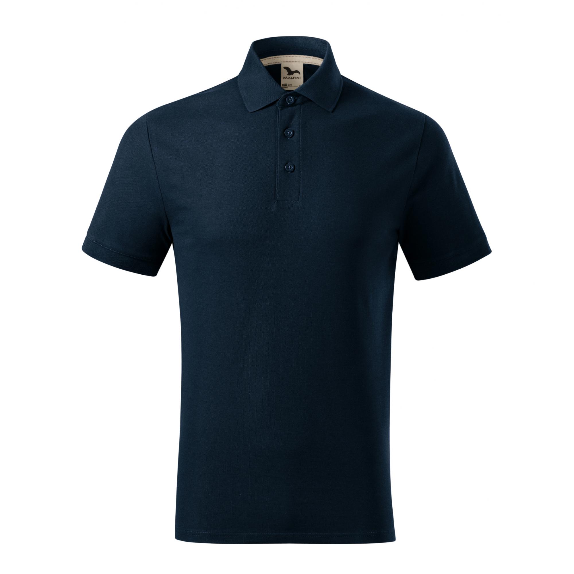 Tricou polo pentru bărbaţi Prime (GOTS) 234 Albastru marin XL