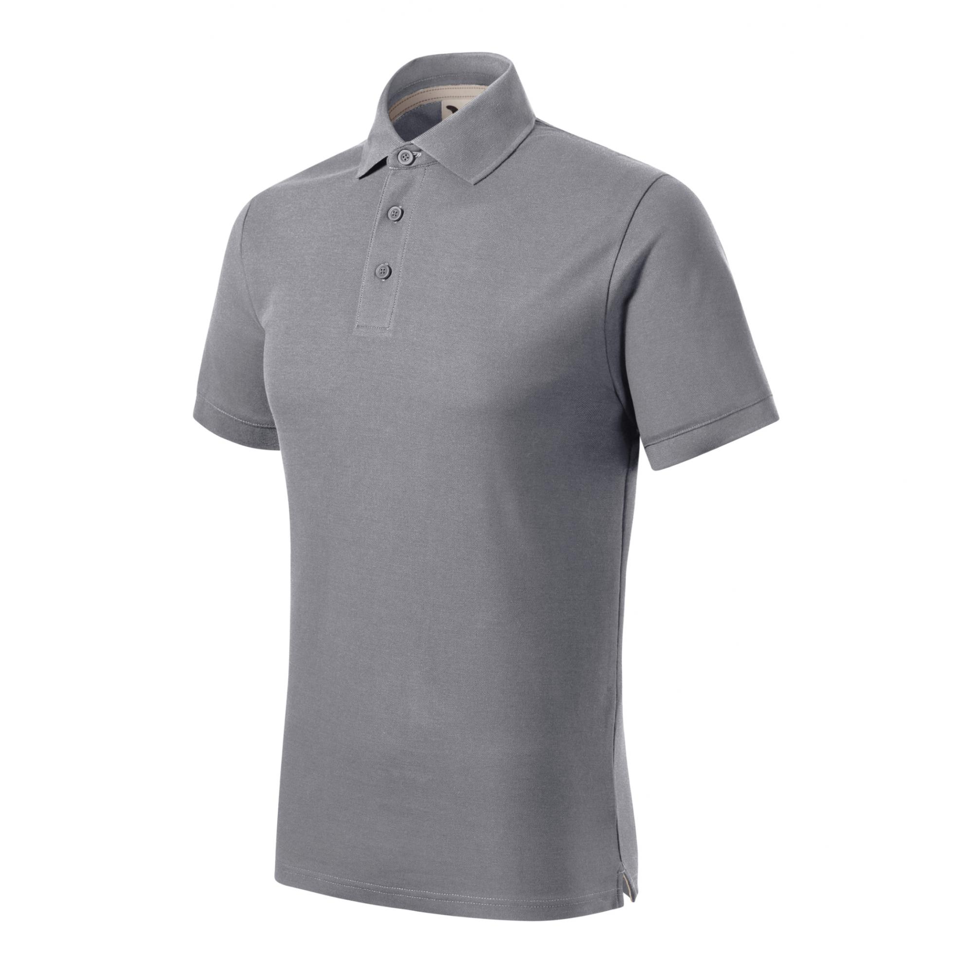 Tricou polo pentru bărbaţi Prime (GOTS) 234 Gri antic 3XL