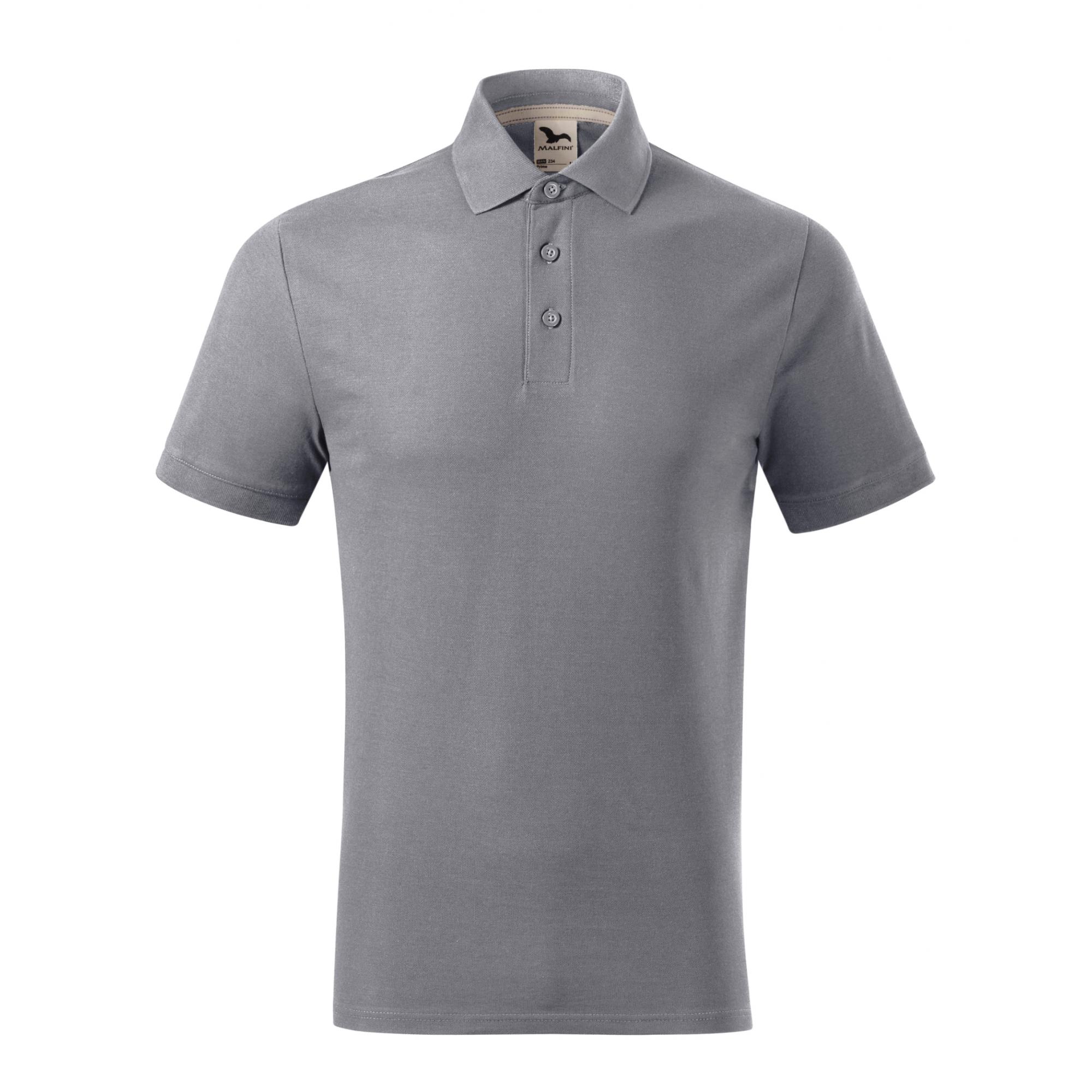 Tricou polo pentru bărbaţi Prime (GOTS) 234 Gri antic S
