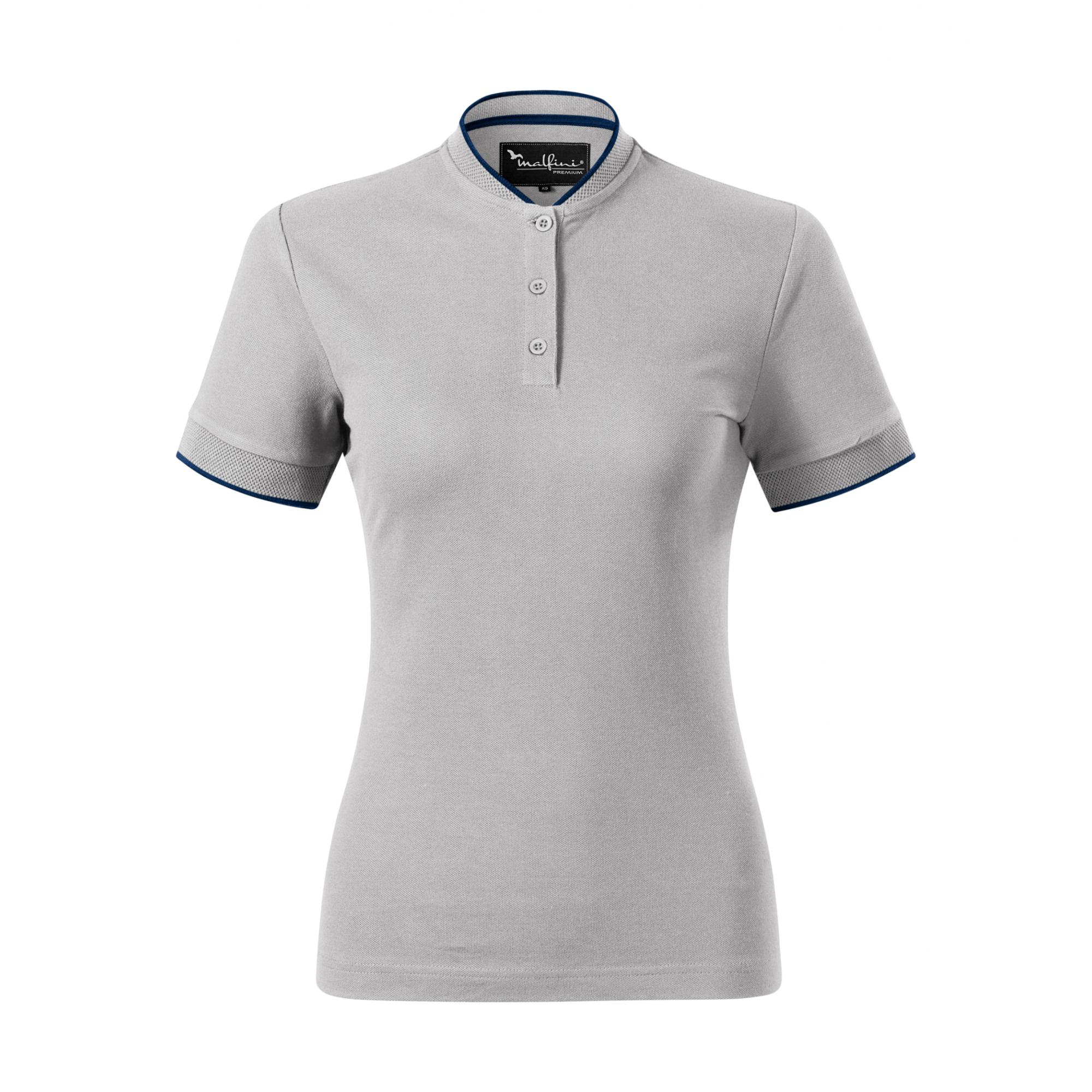 Tricou polo pentru damă Diamond 274 Silver gray XXL