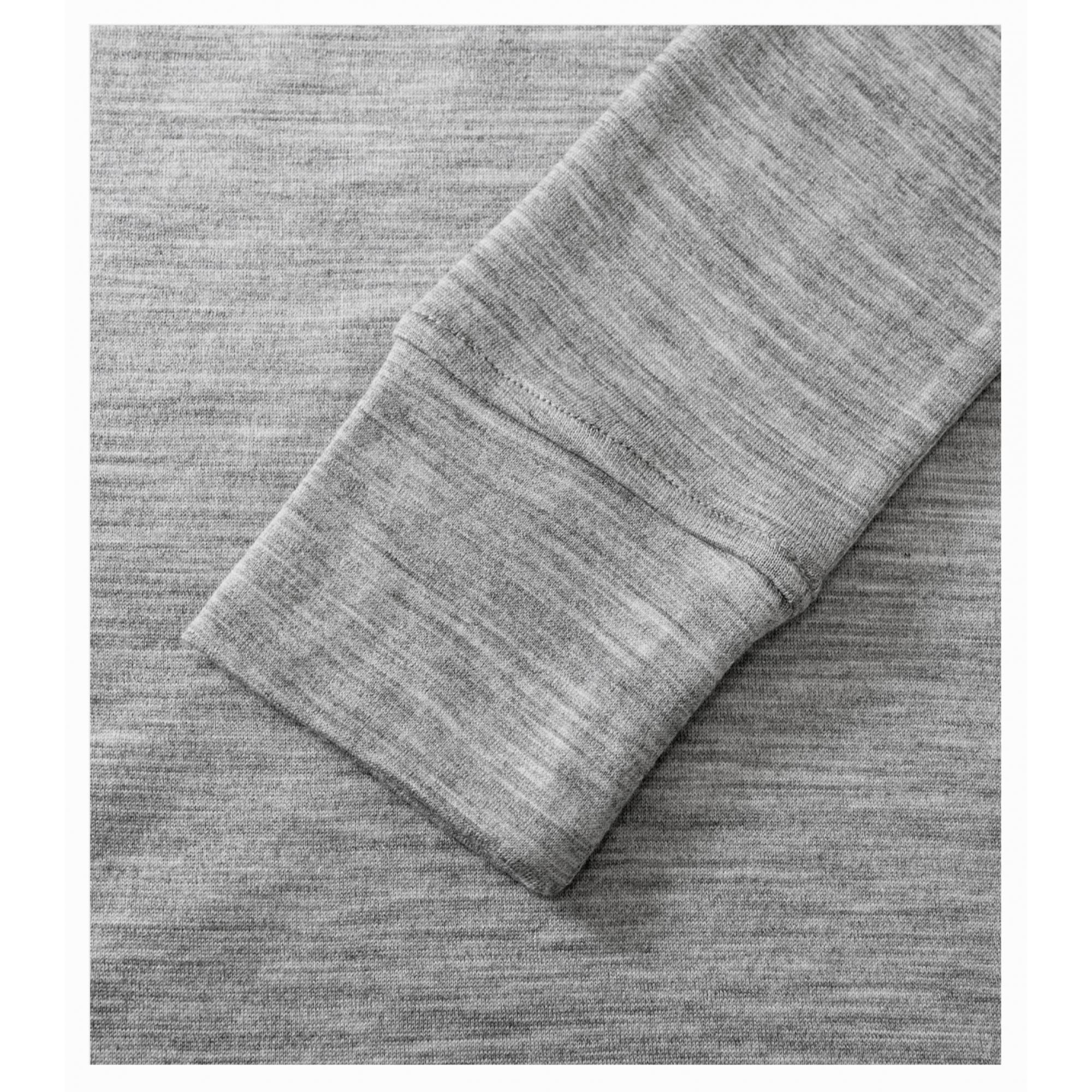 Tricou pentru damă Merino Rise LS 160 Gri închis XL