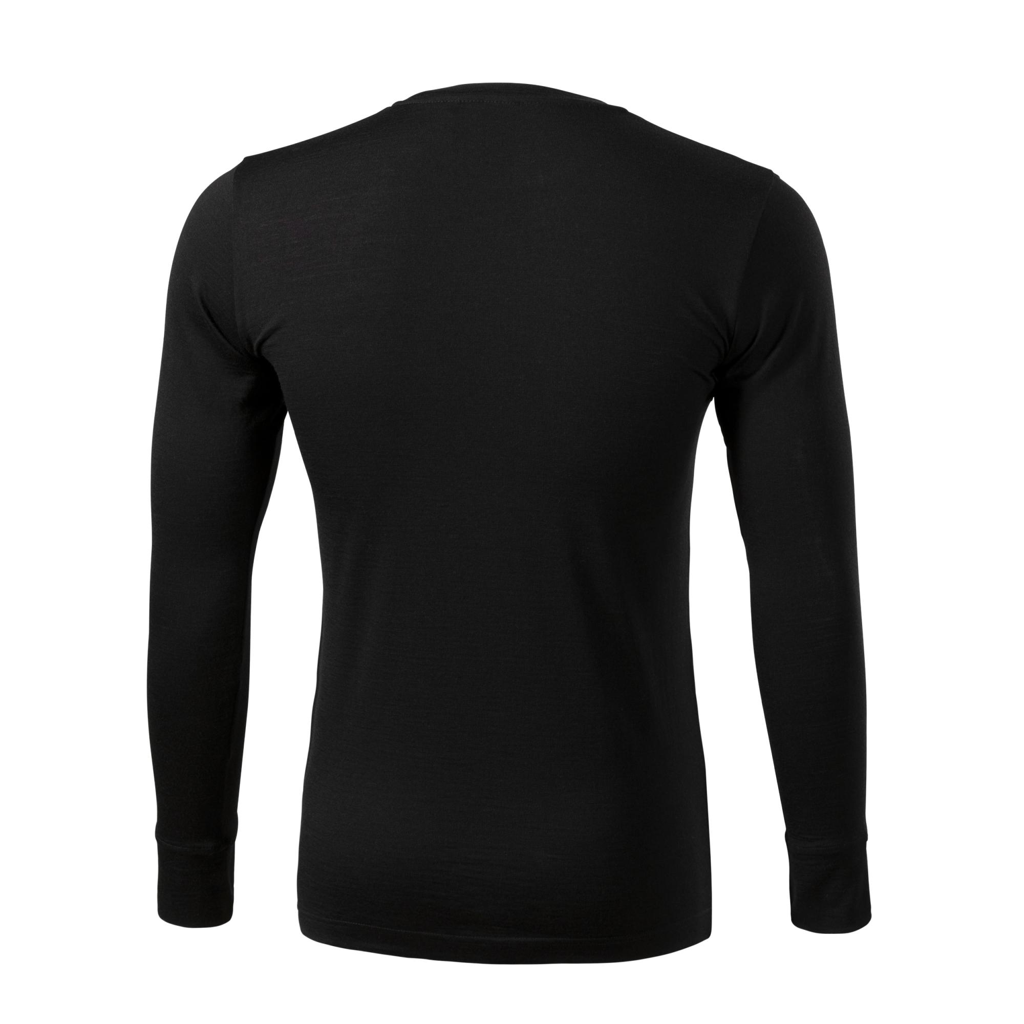 Tricou pentru bărbaţi Merino Rise LS 159 Negru L