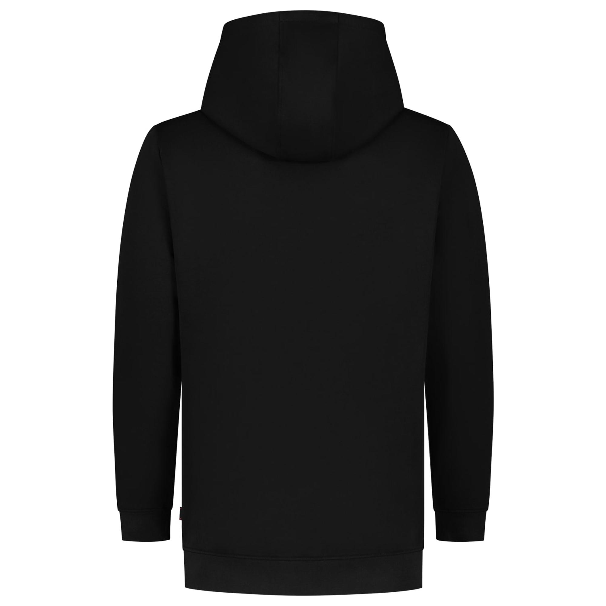 Hanorac unisex Hooded Sweat Jacket Washable 60°C T44 Negru XL