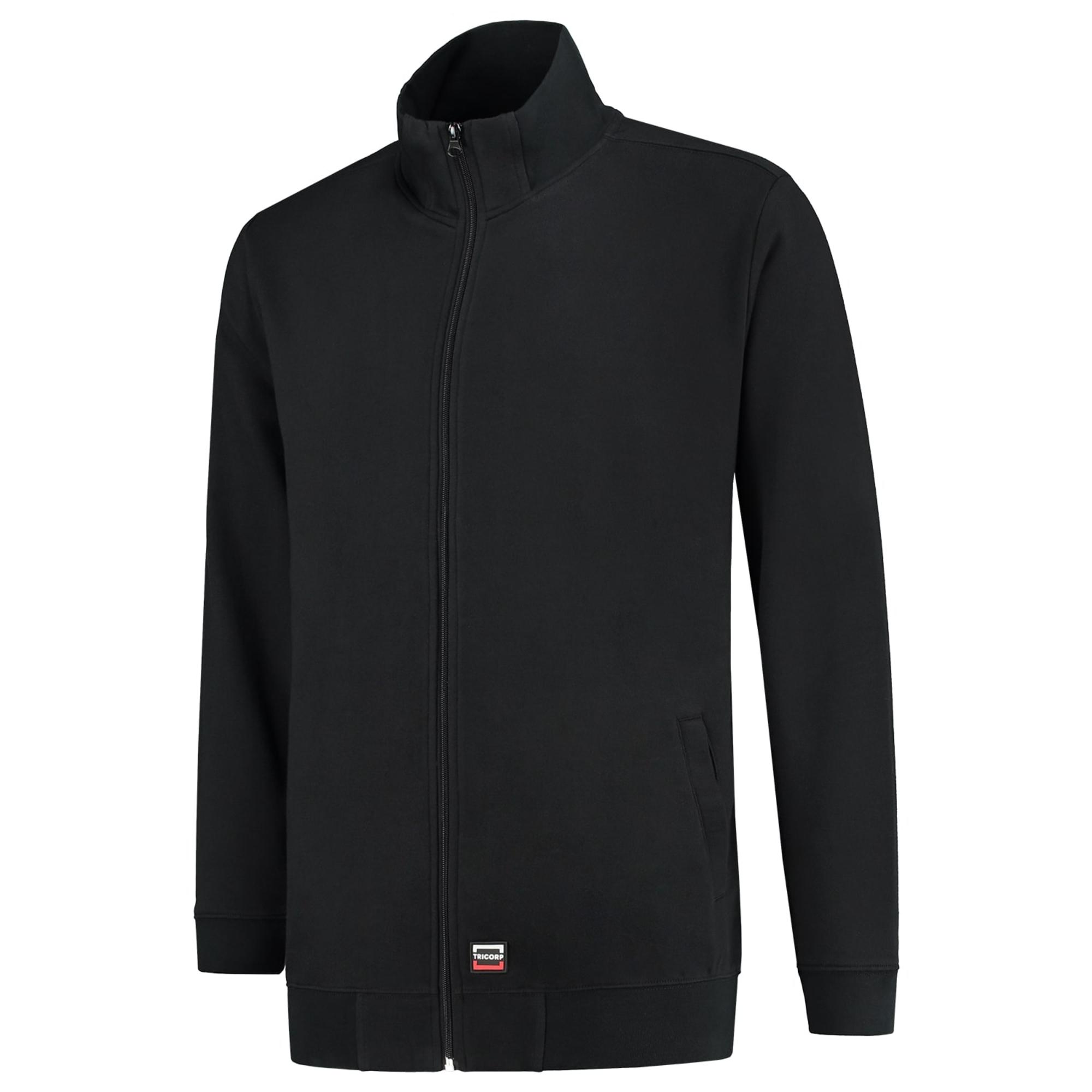 Hanorac unisex Sweat Jacket Washable 60 °C T45 Negru