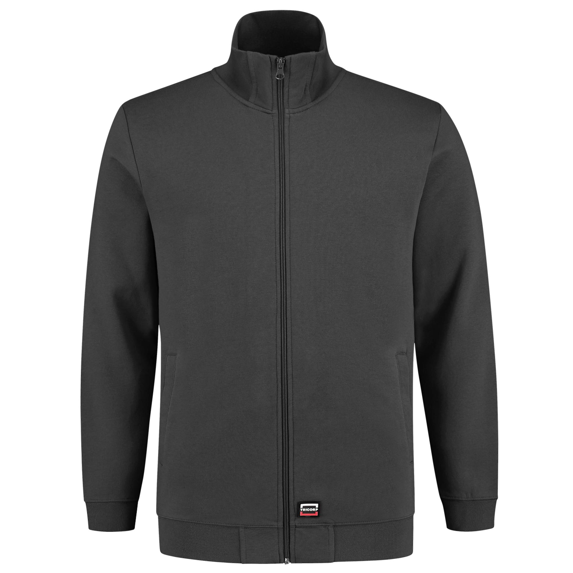 Hanorac unisex Sweat Jacket Washable 60 °C T45 Gri închis L