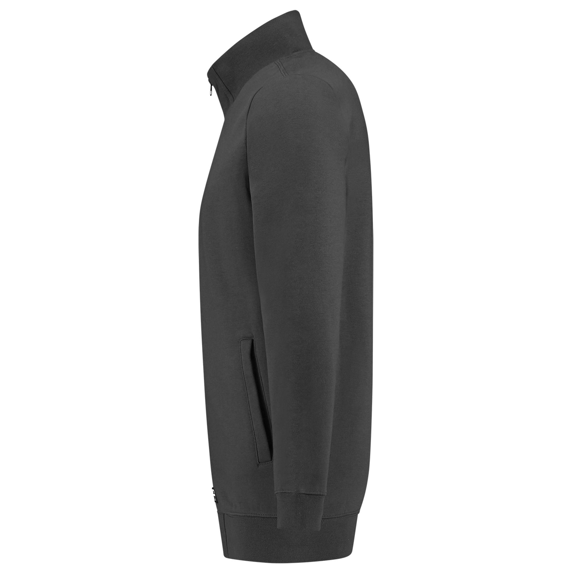 Hanorac unisex Sweat Jacket Washable 60 °C T45 Gri închis L