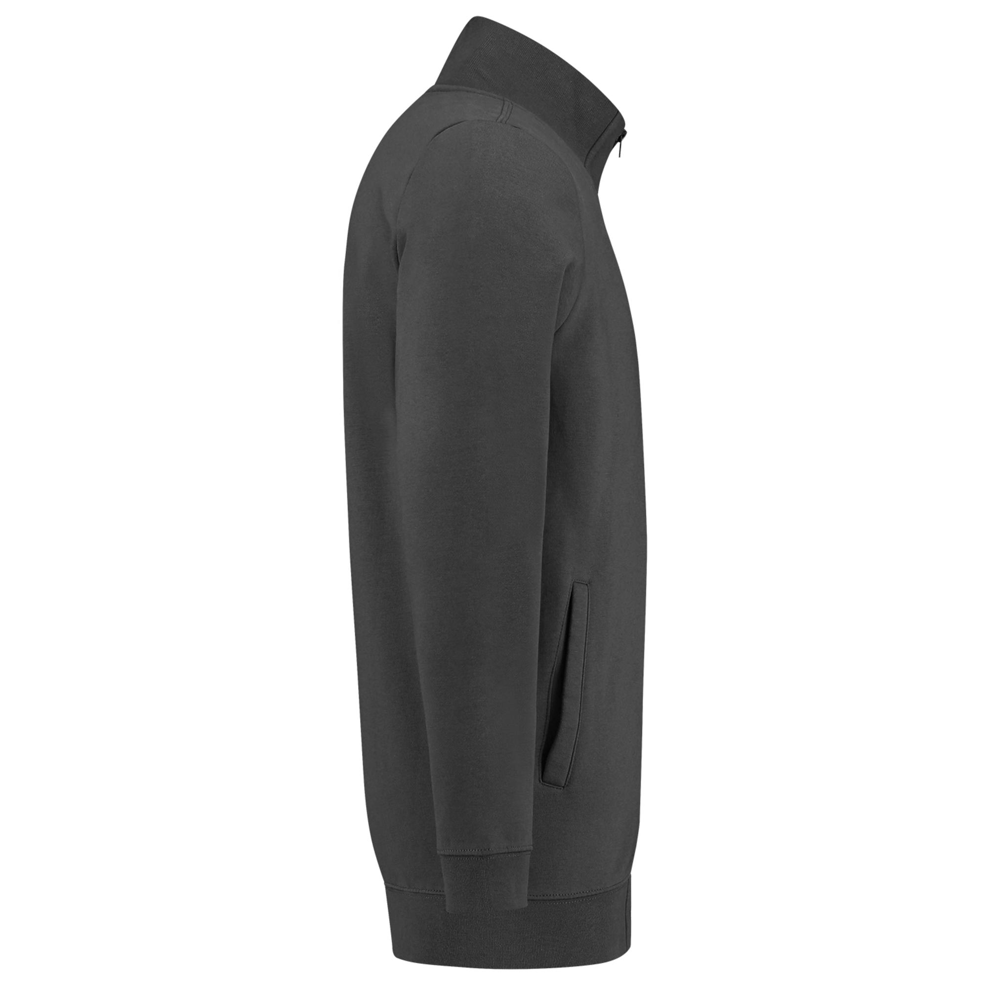 Hanorac unisex Sweat Jacket Washable 60 °C T45 Gri închis L