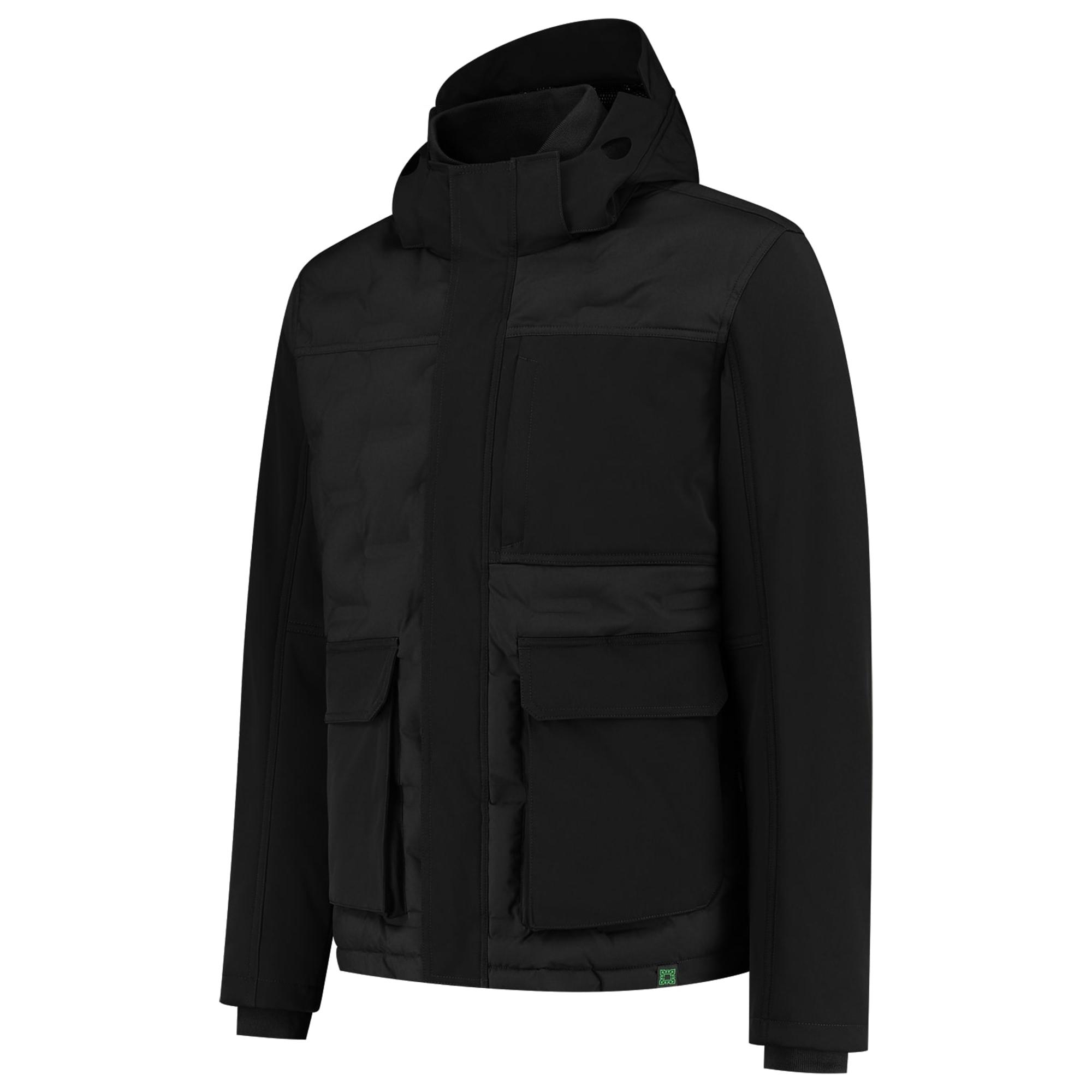 Jachetă unisex Puffer Jacket Rewear T56 Negru XL