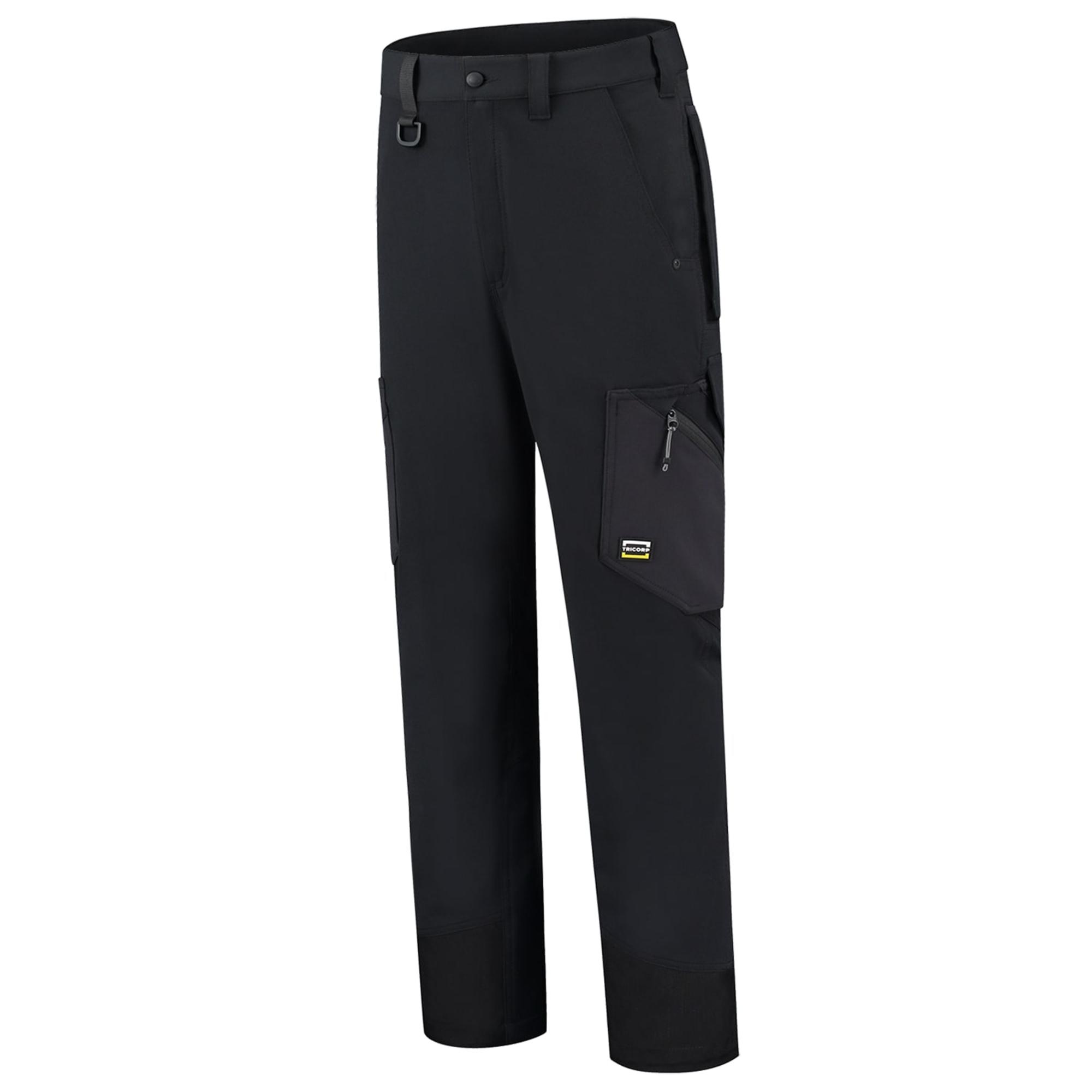 Pantaloni de lucru unisex Work Trousers 4-way Stretch T77 Negru 56