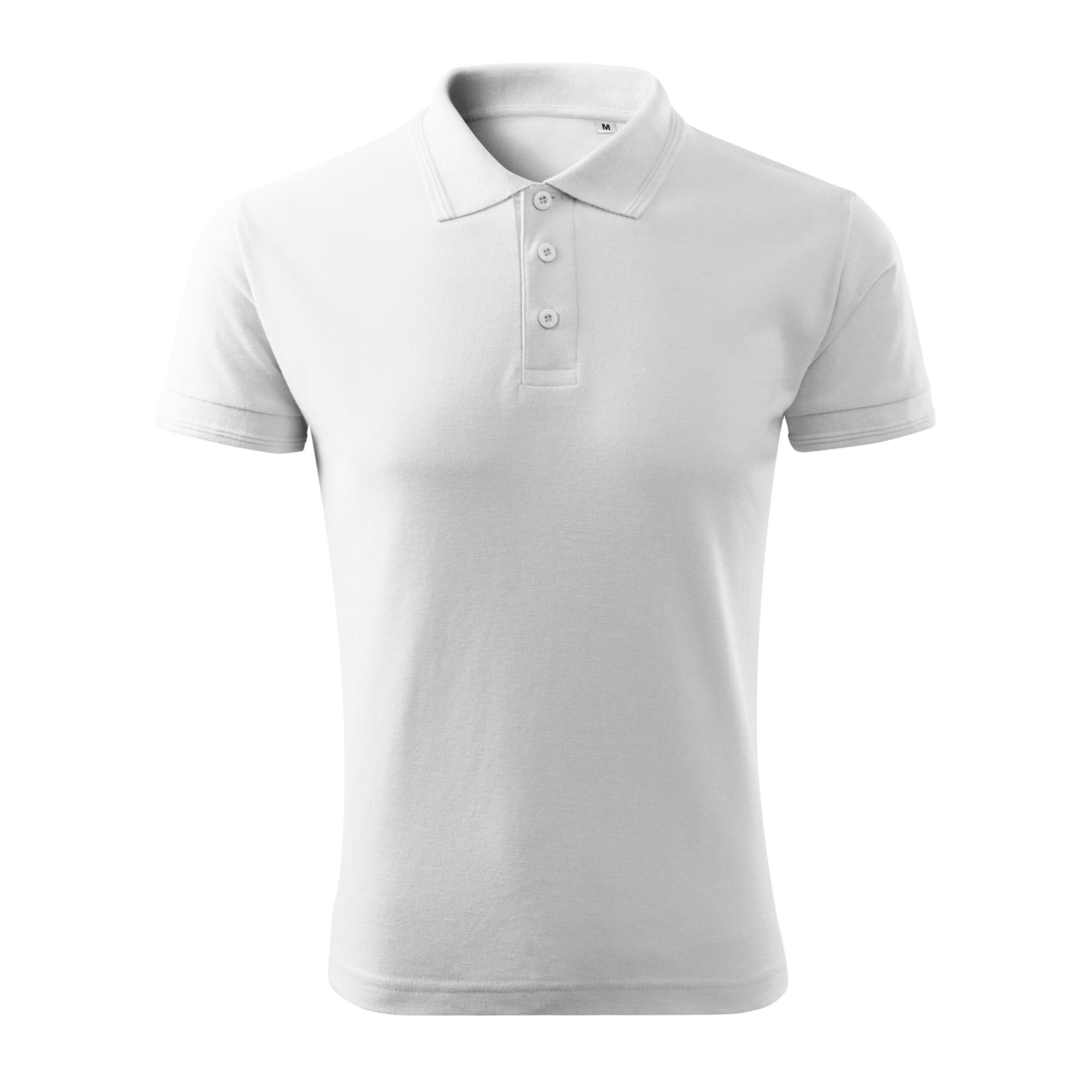 Tricou polo pentru bărbaţi Pique Polo Free F03 Alb XL