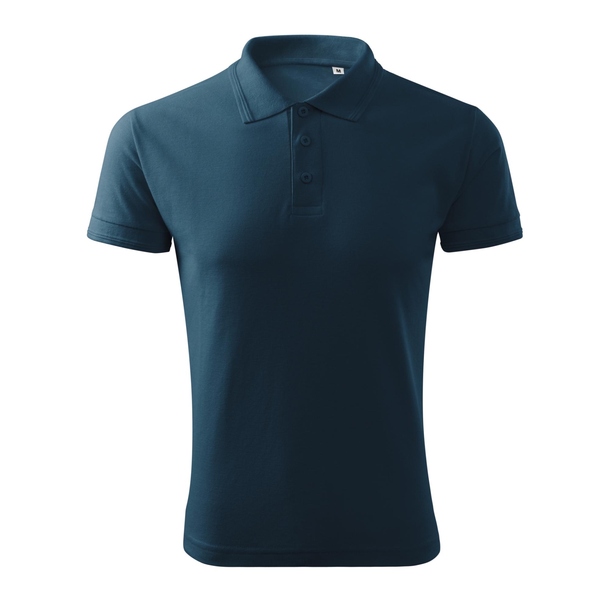 Tricou polo pentru bărbaţi Pique Polo Free F03 Albastru marin XL