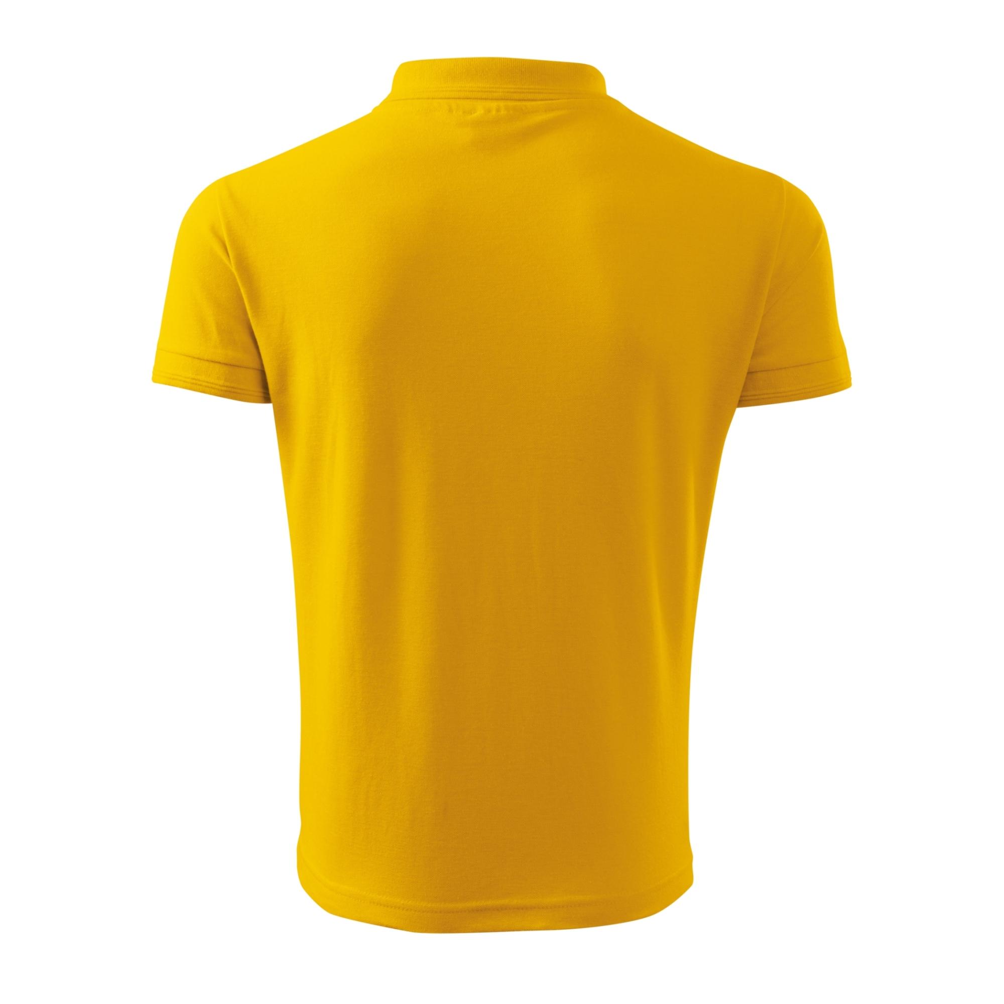 Tricou polo pentru bărbaţi Pique Polo Free F03 Galben XL