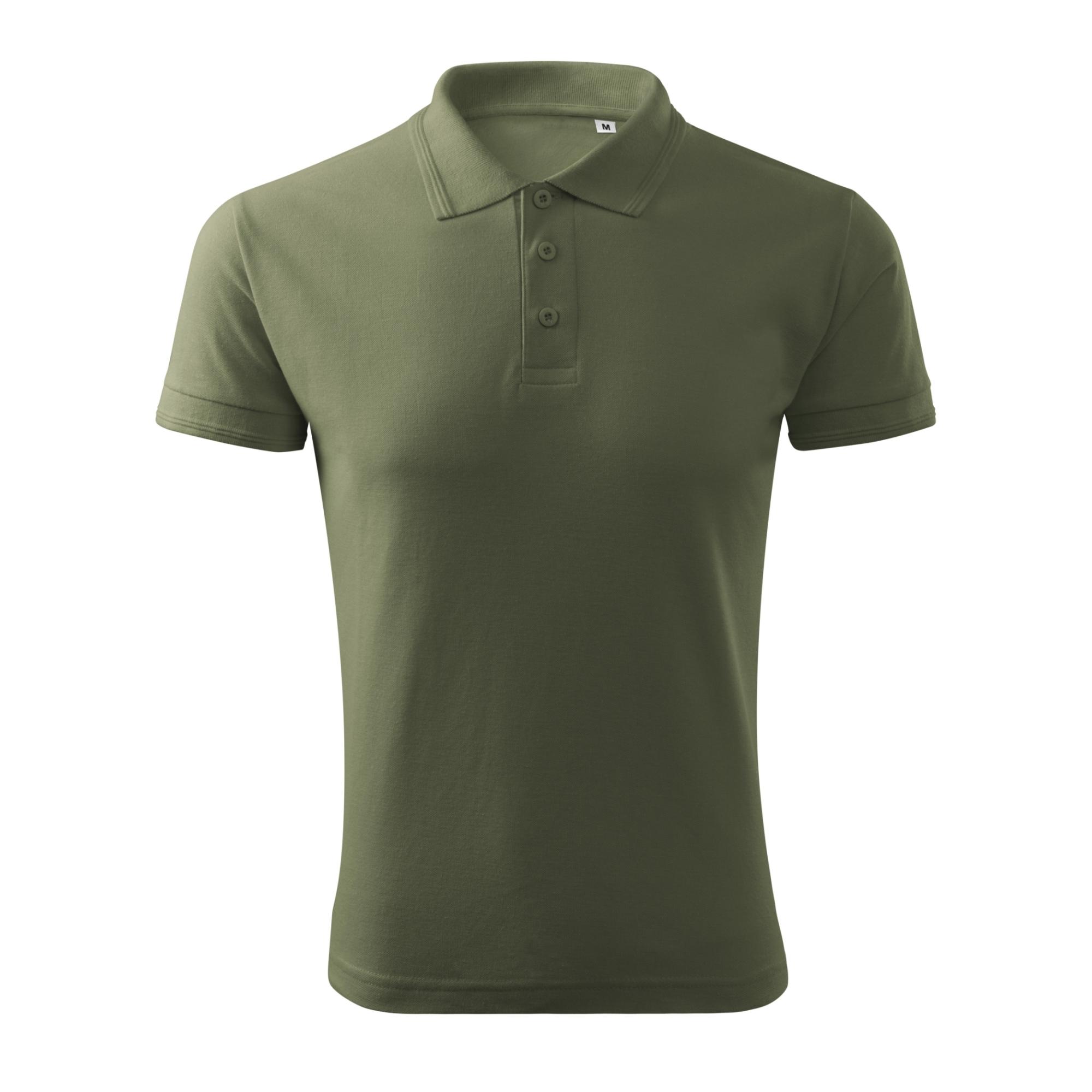 Tricou polo pentru bărbaţi Pique Polo Free F03 Khaki S