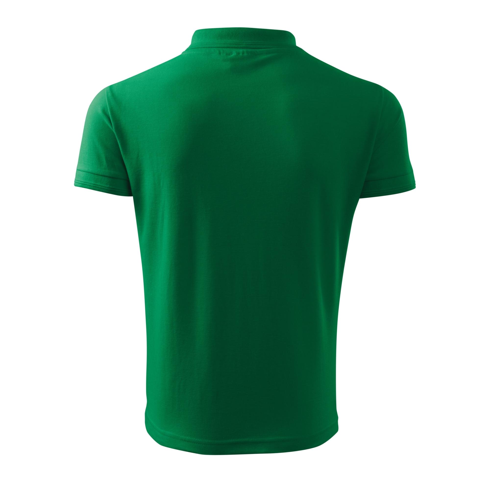 Tricou polo pentru bărbaţi Pique Polo Free F03 Verde mediu XXL
