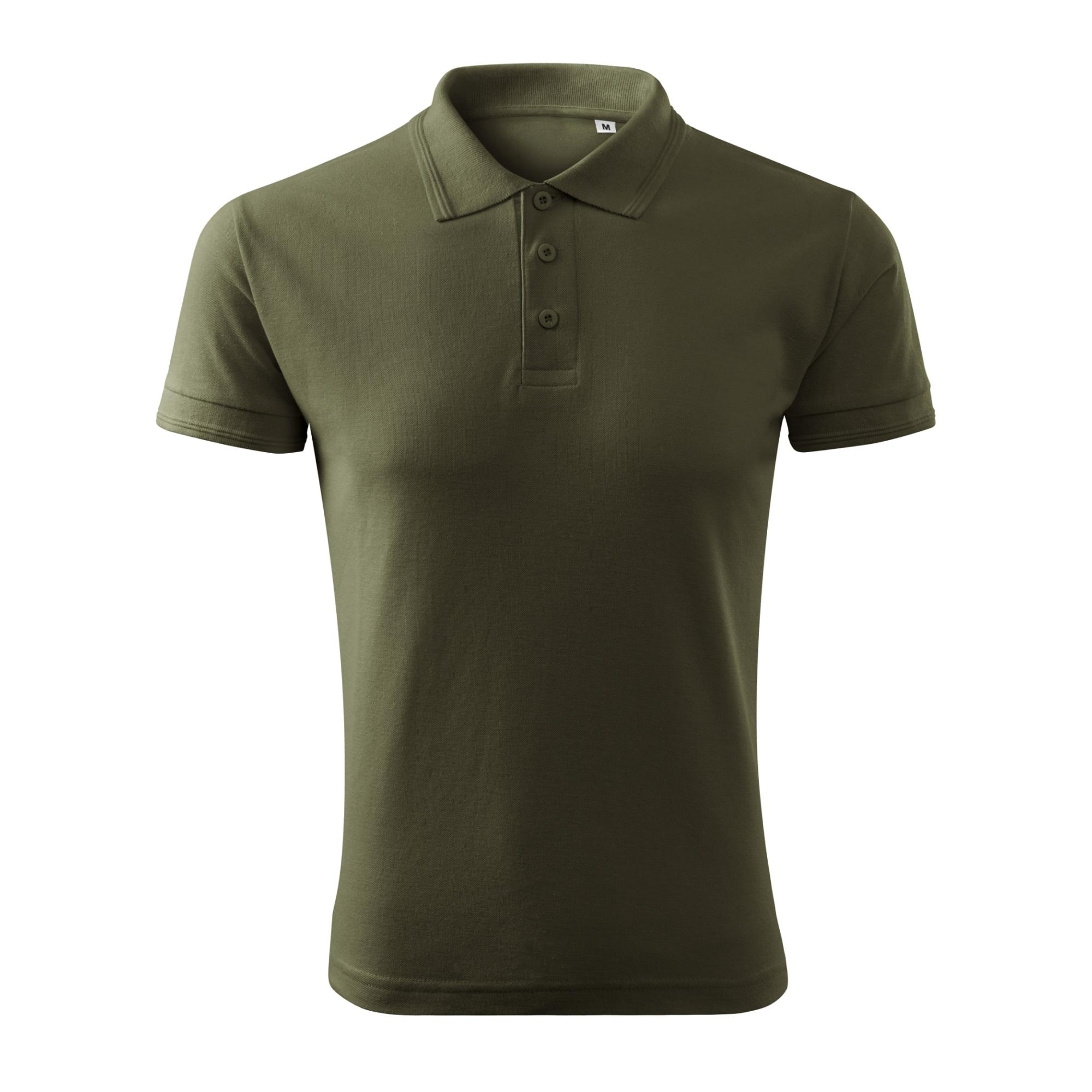 Tricou polo pentru bărbaţi Pique Polo Free F03 Military XXL