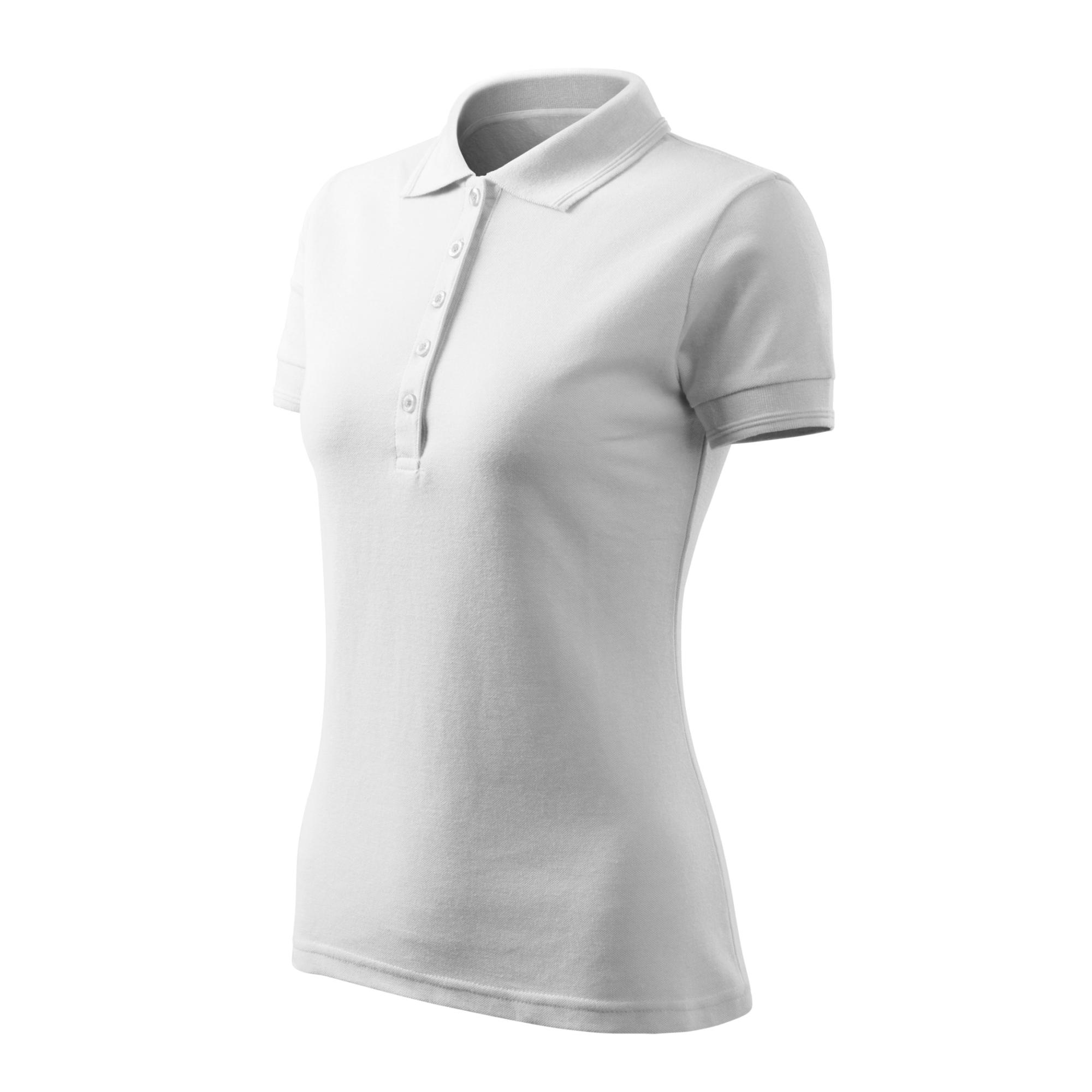 Tricou polo pentru damă Pique Polo Free F10 Alb