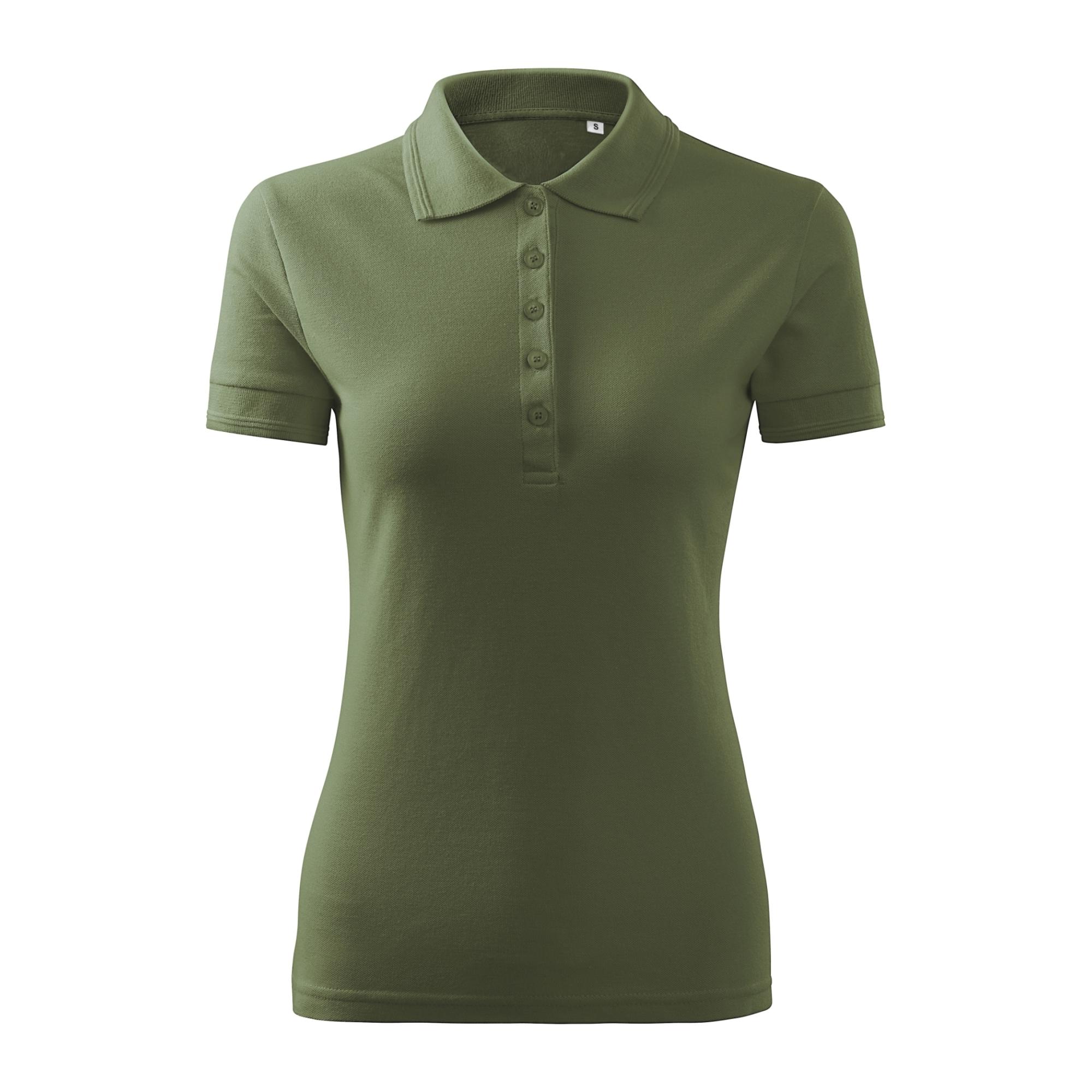 Tricou polo pentru damă Pique Polo Free F10 Khaki M