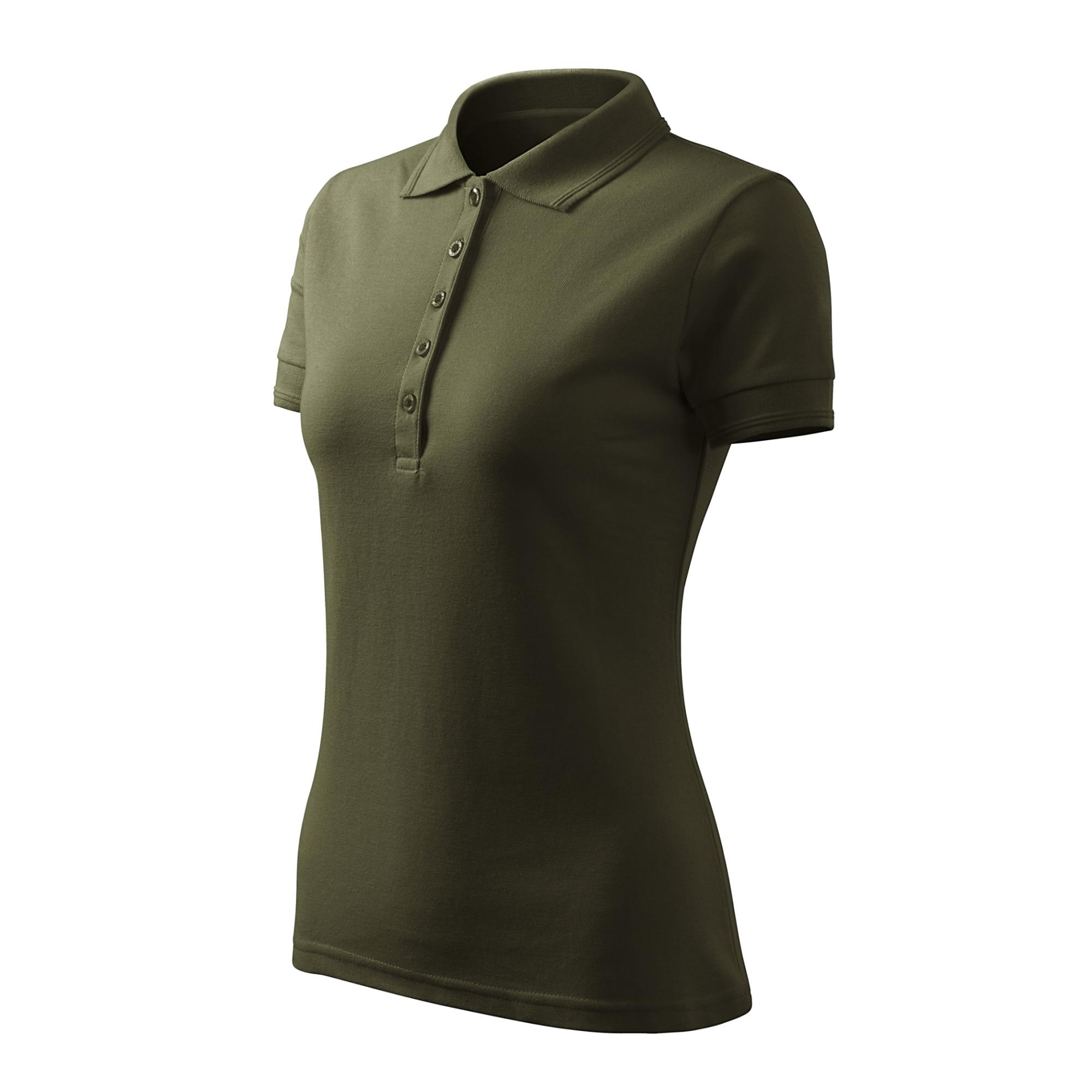 Tricou polo pentru damă Pique Polo Free F10 Military