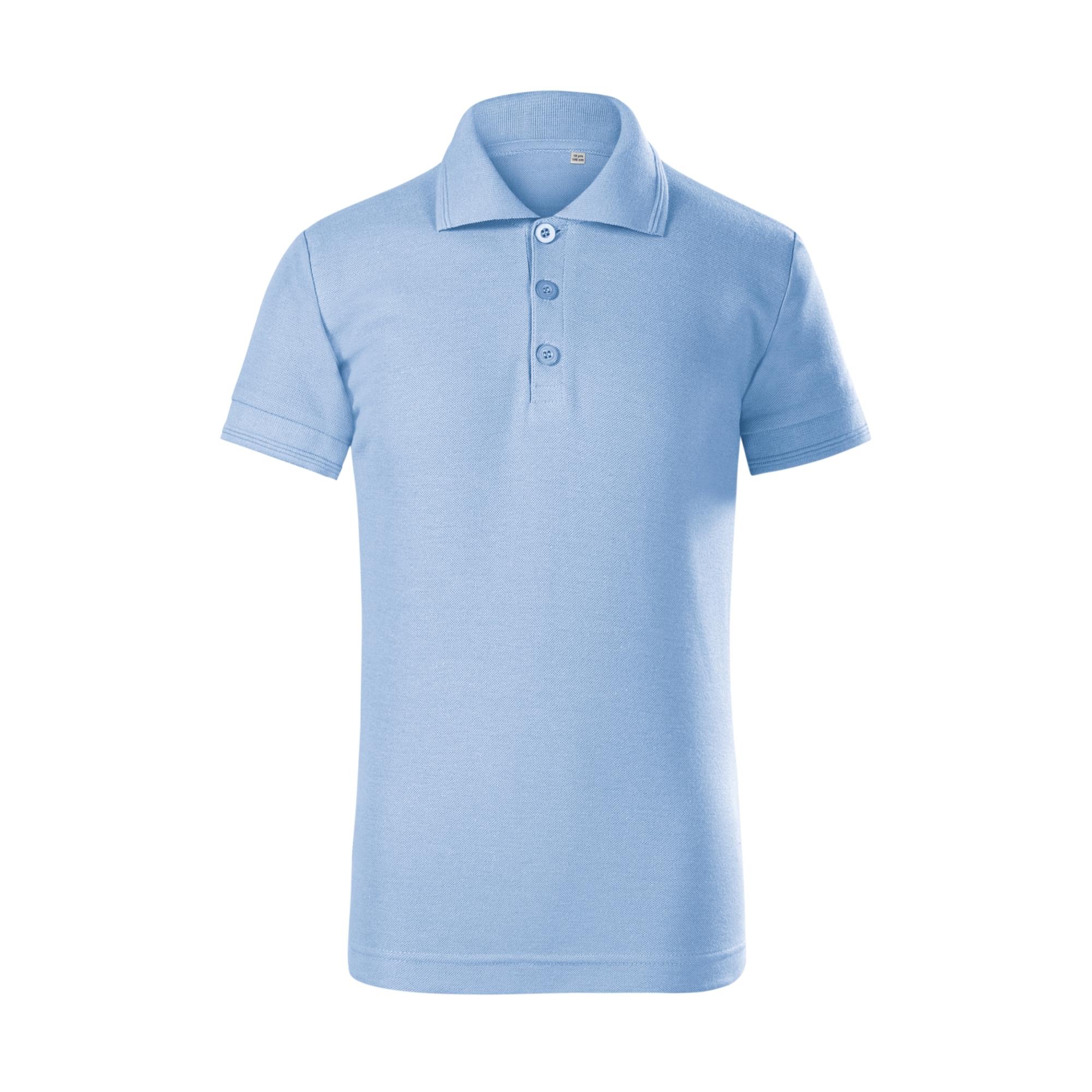 Tricou polo pentru copii Pique Polo Free F22 Albastru deschis 8 ani