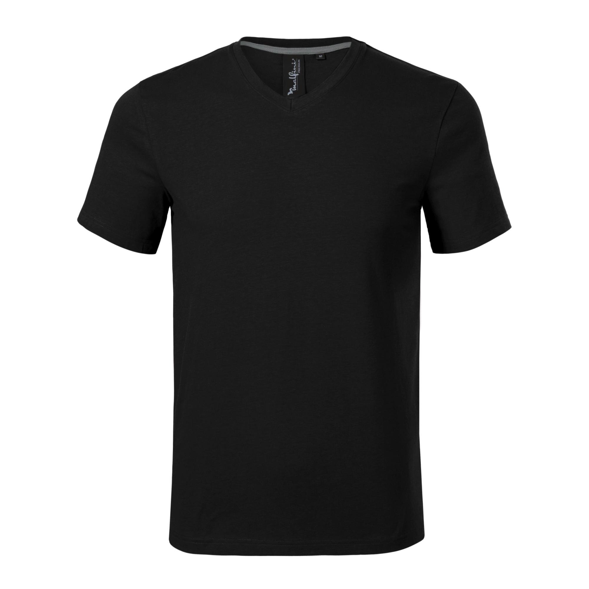Tricou pentru bărbaţi Action V-neck 700 Negru XL