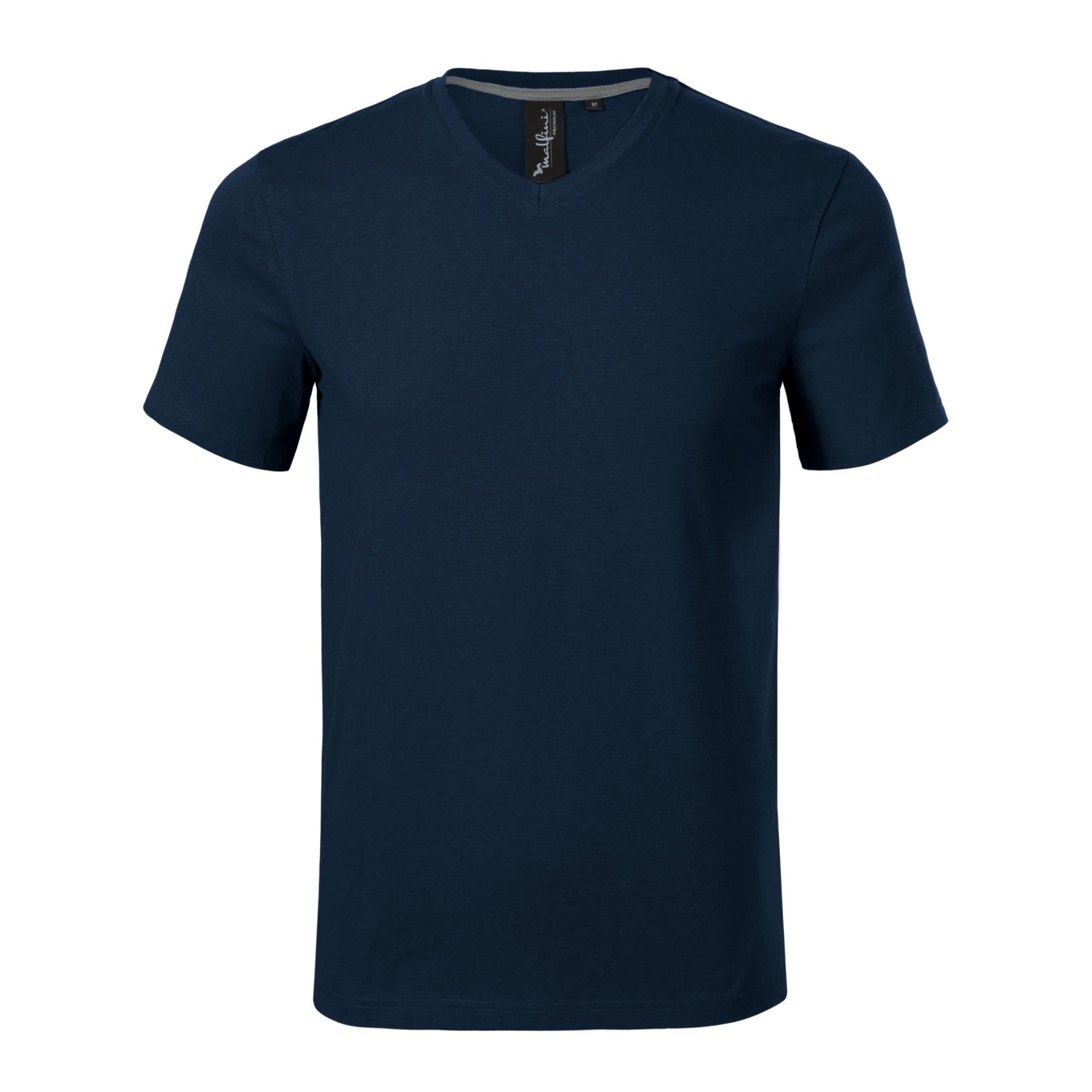 Tricou pentru bărbaţi Action V-neck 700 Albastru marin M