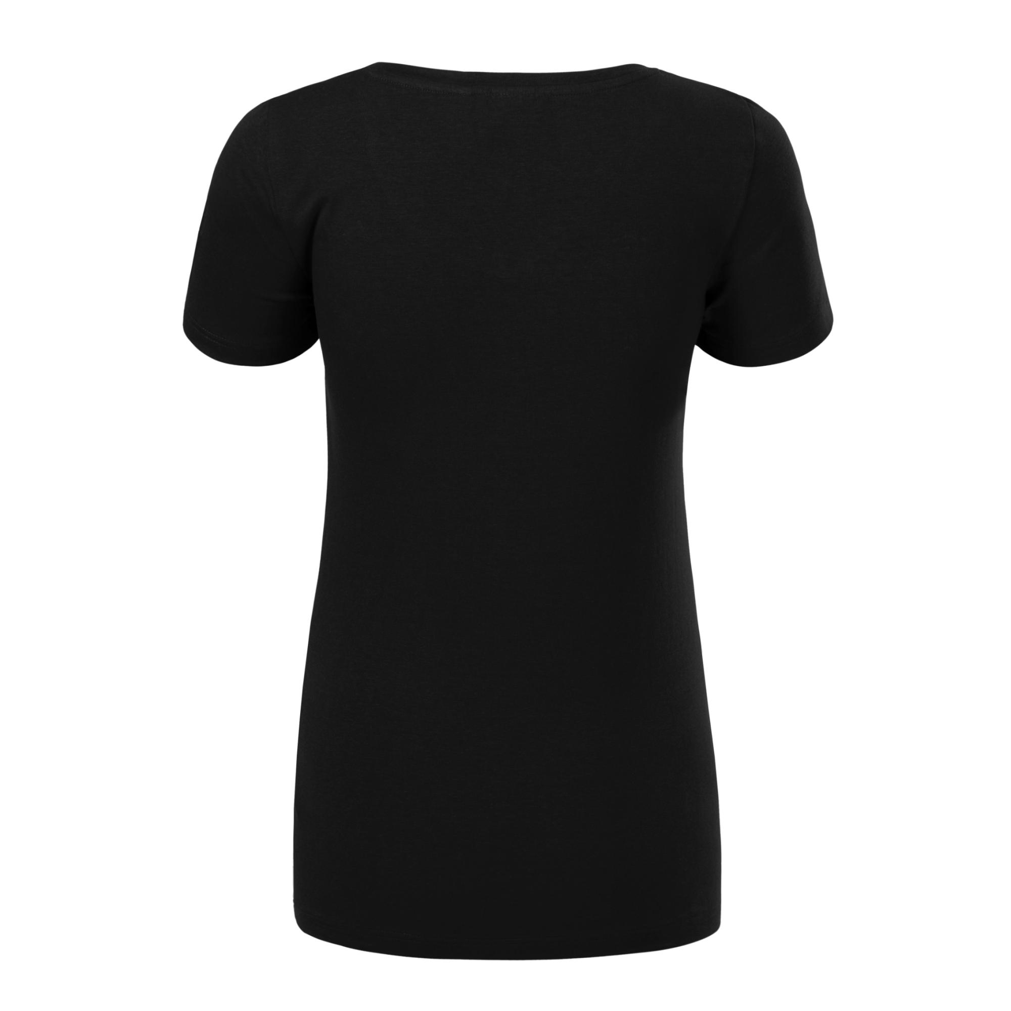 Tricou pentru damă Action V-neck 701 Negru S