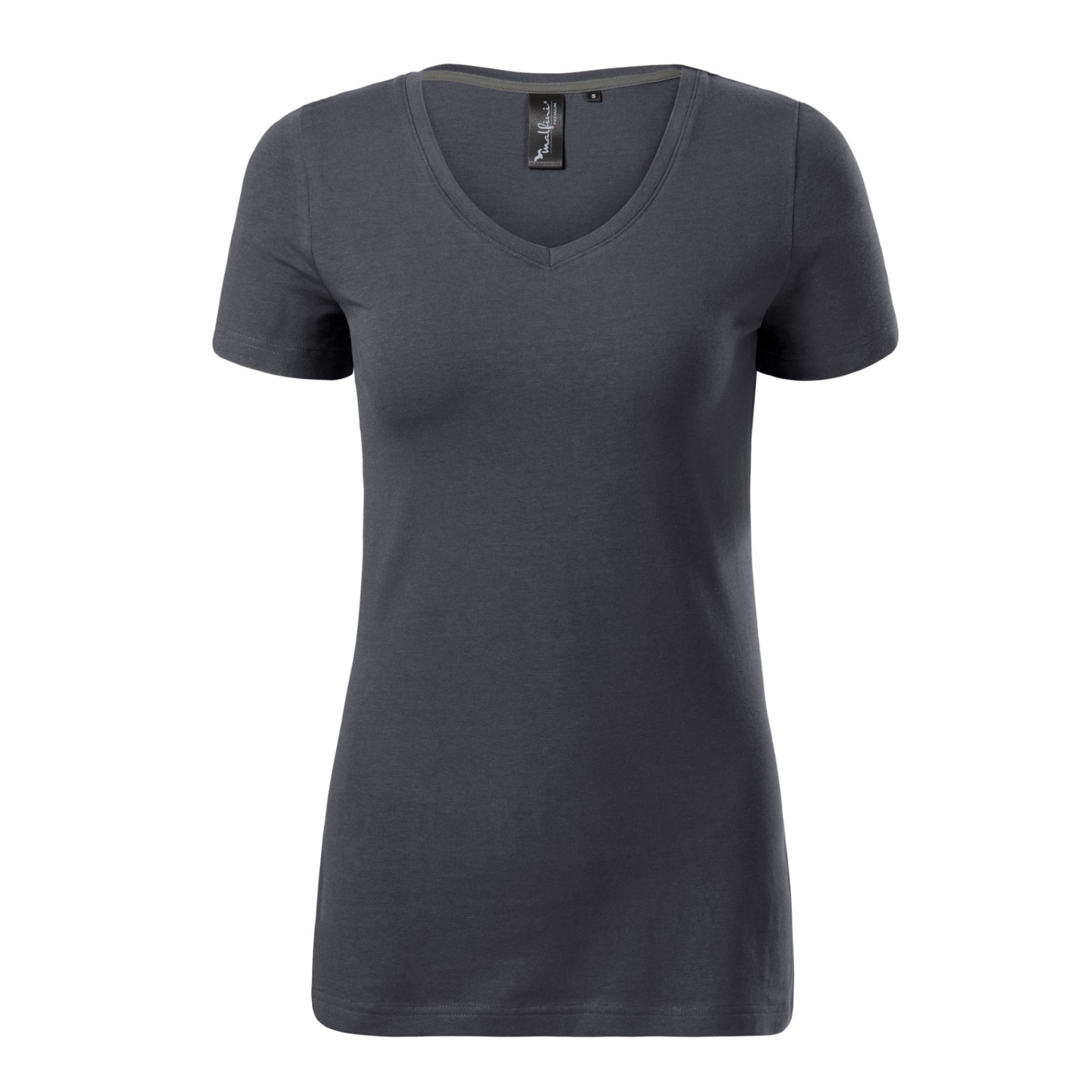 Tricou pentru damă Action V-neck 701 Light anthracite M