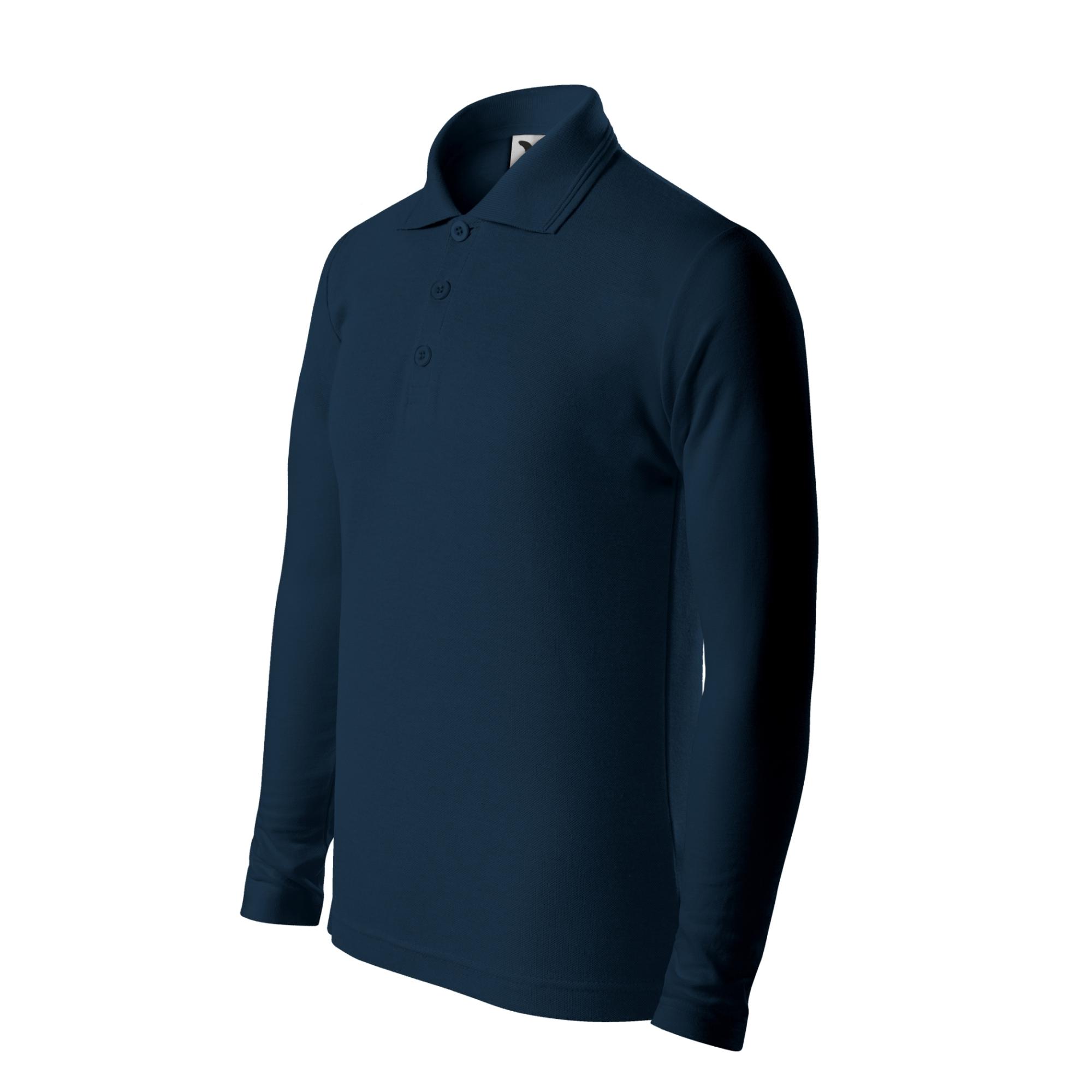 Tricou polo pentru copii Pique Polo LS 241 Albastru marin