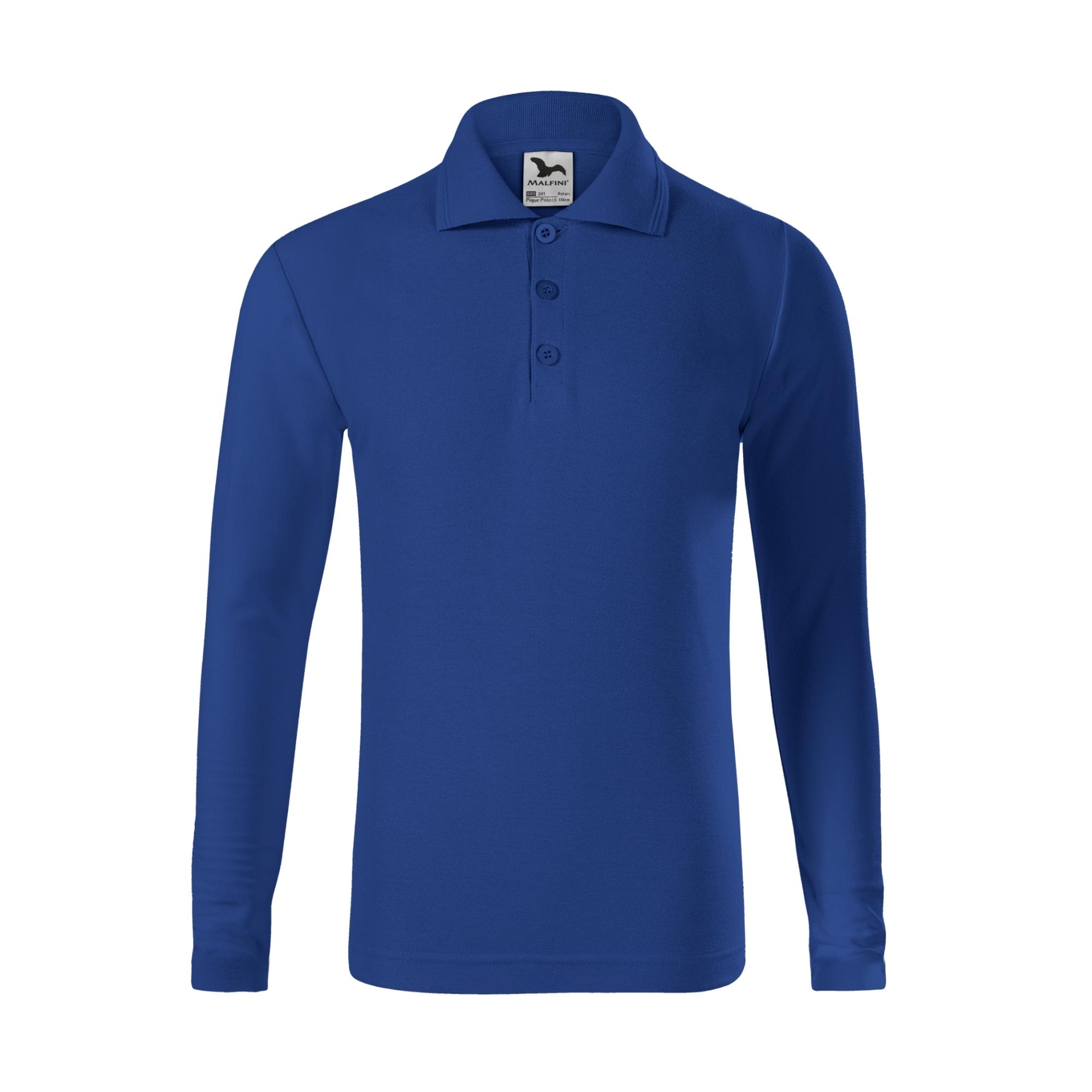 Tricou polo pentru copii Pique Polo LS 241 Albastru regal 8 ani