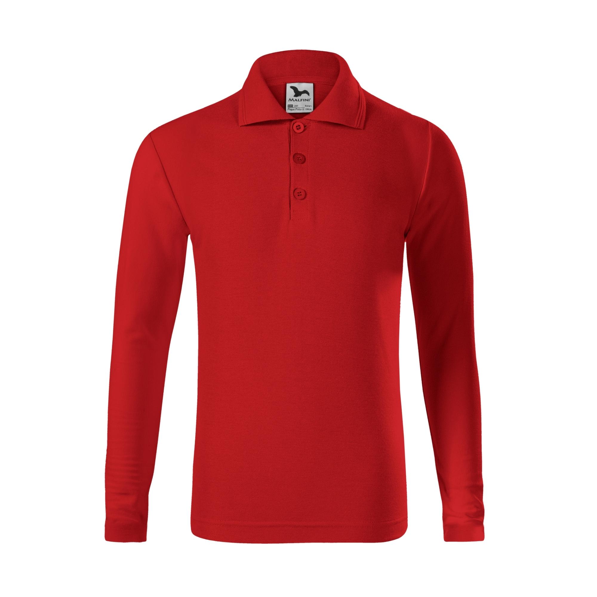 Tricou polo pentru copii Pique Polo LS 241 Roșu 6 ani
