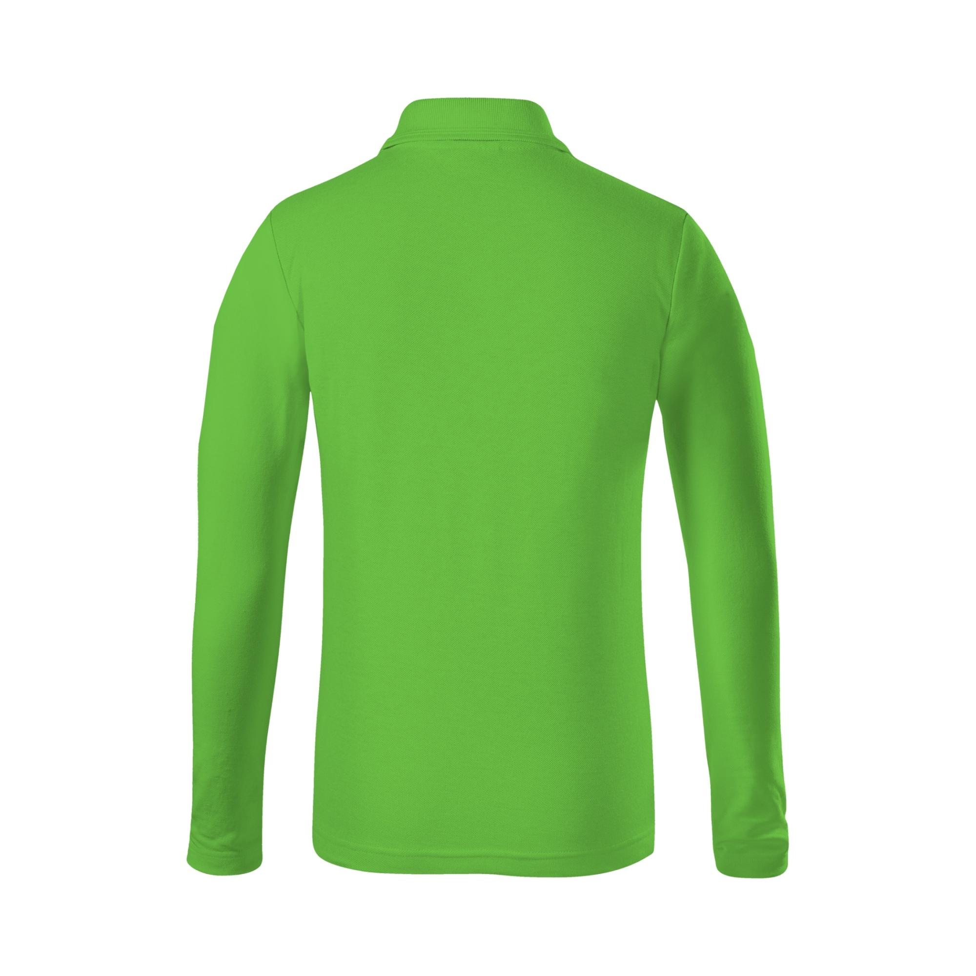 Tricou polo pentru copii Pique Polo LS 241 Verde măr 8 ani