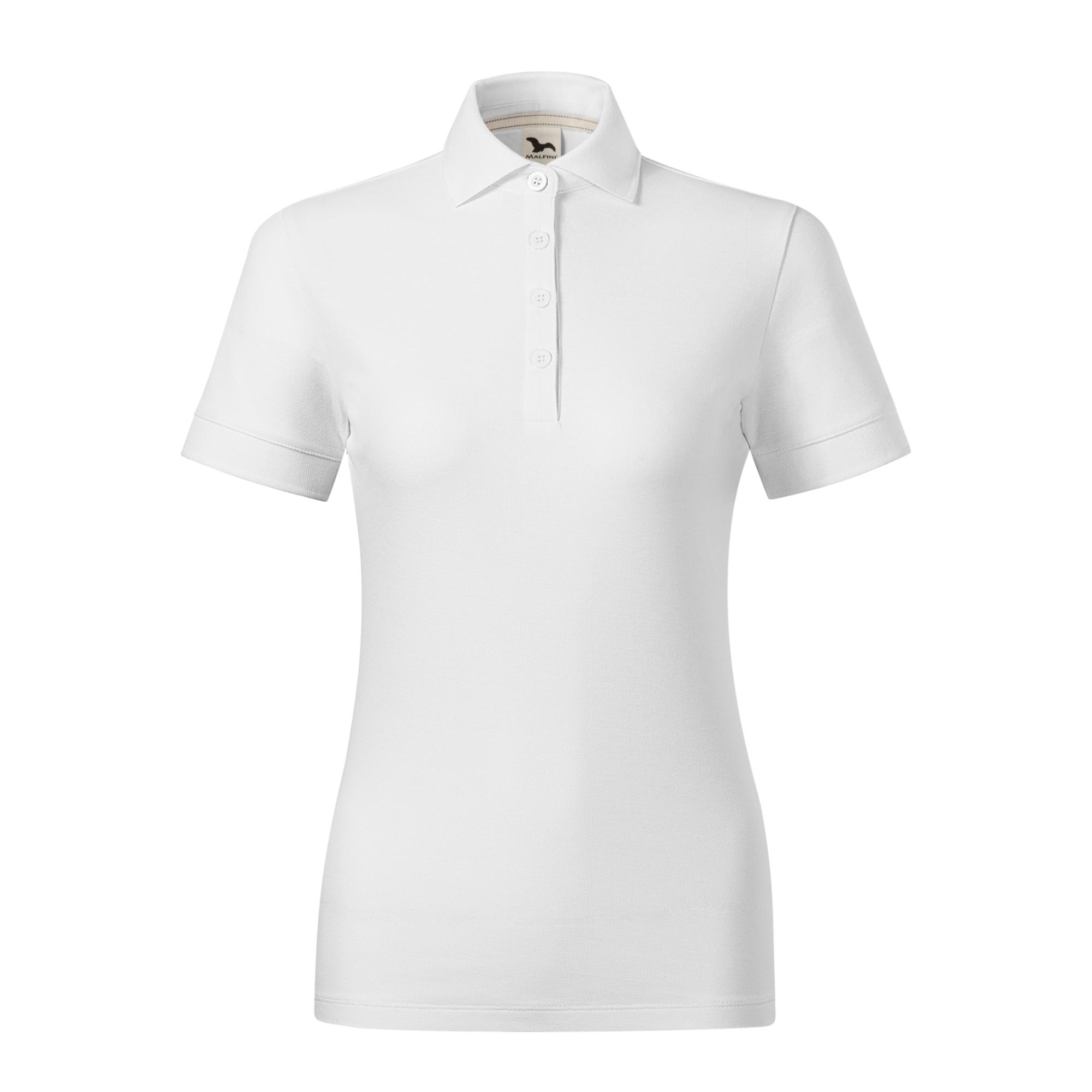 Tricou polo pentru damă Prime (GOTS) X35 Alb XS