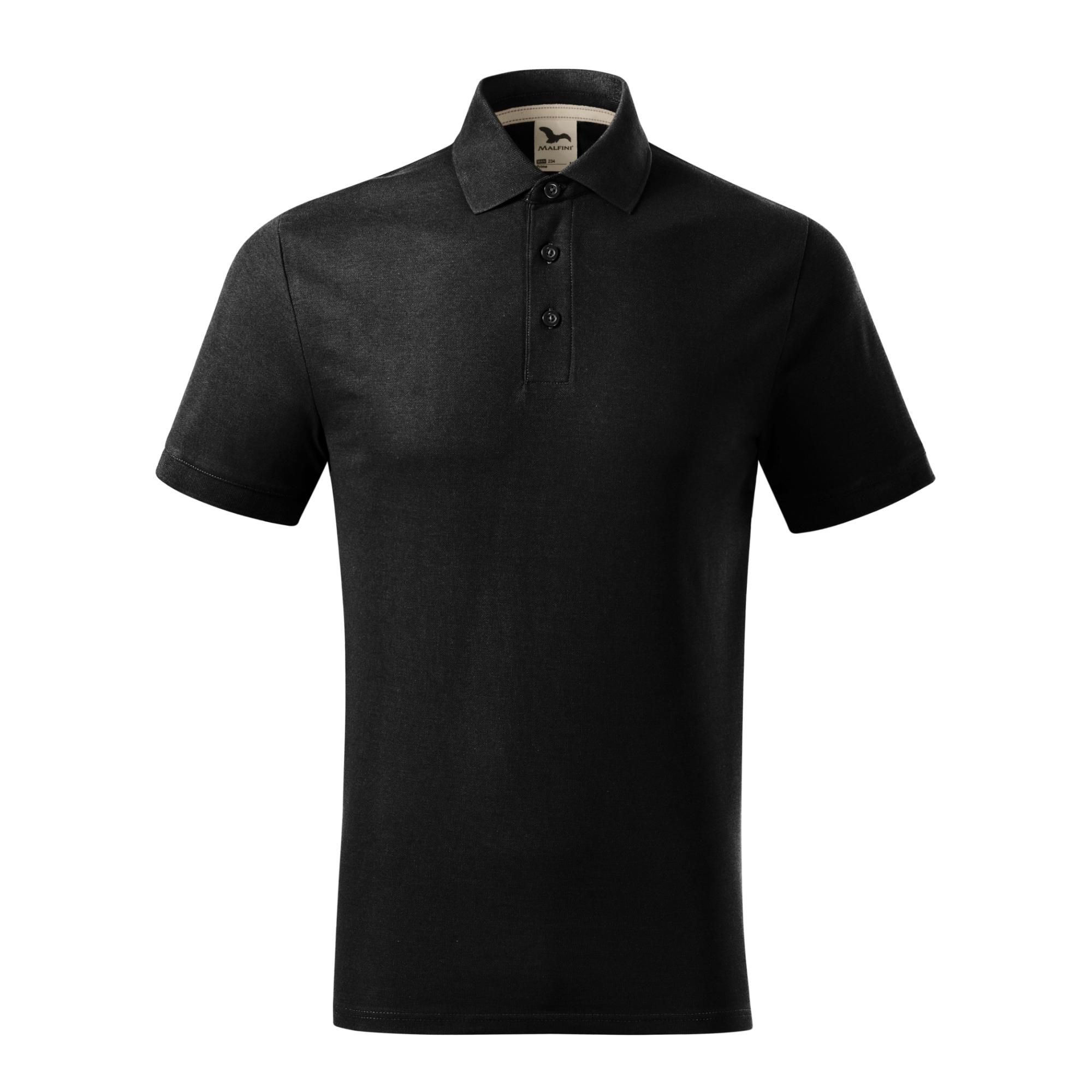 Tricou polo pentru bărbaţi Prime (GOTS) 23Y Negru XL