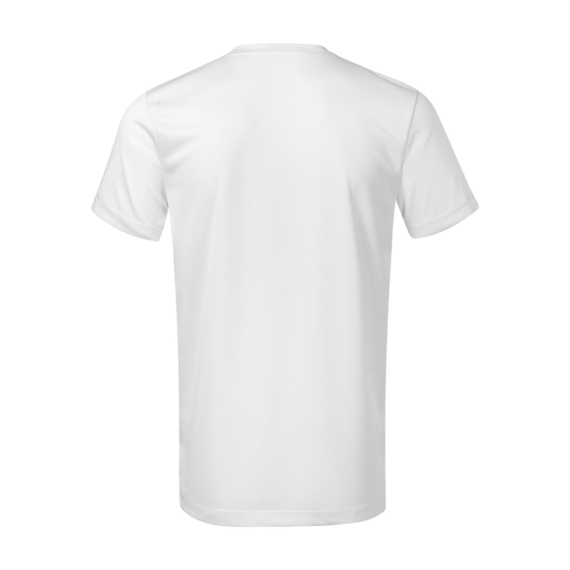 Tricou pentru bărbați Zoom 817 Alb S