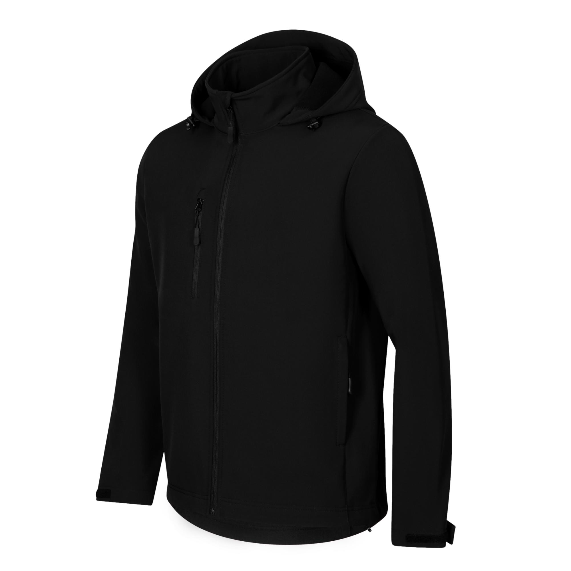 Jachetă softshell pentru bărbați Trail 548 Negru M