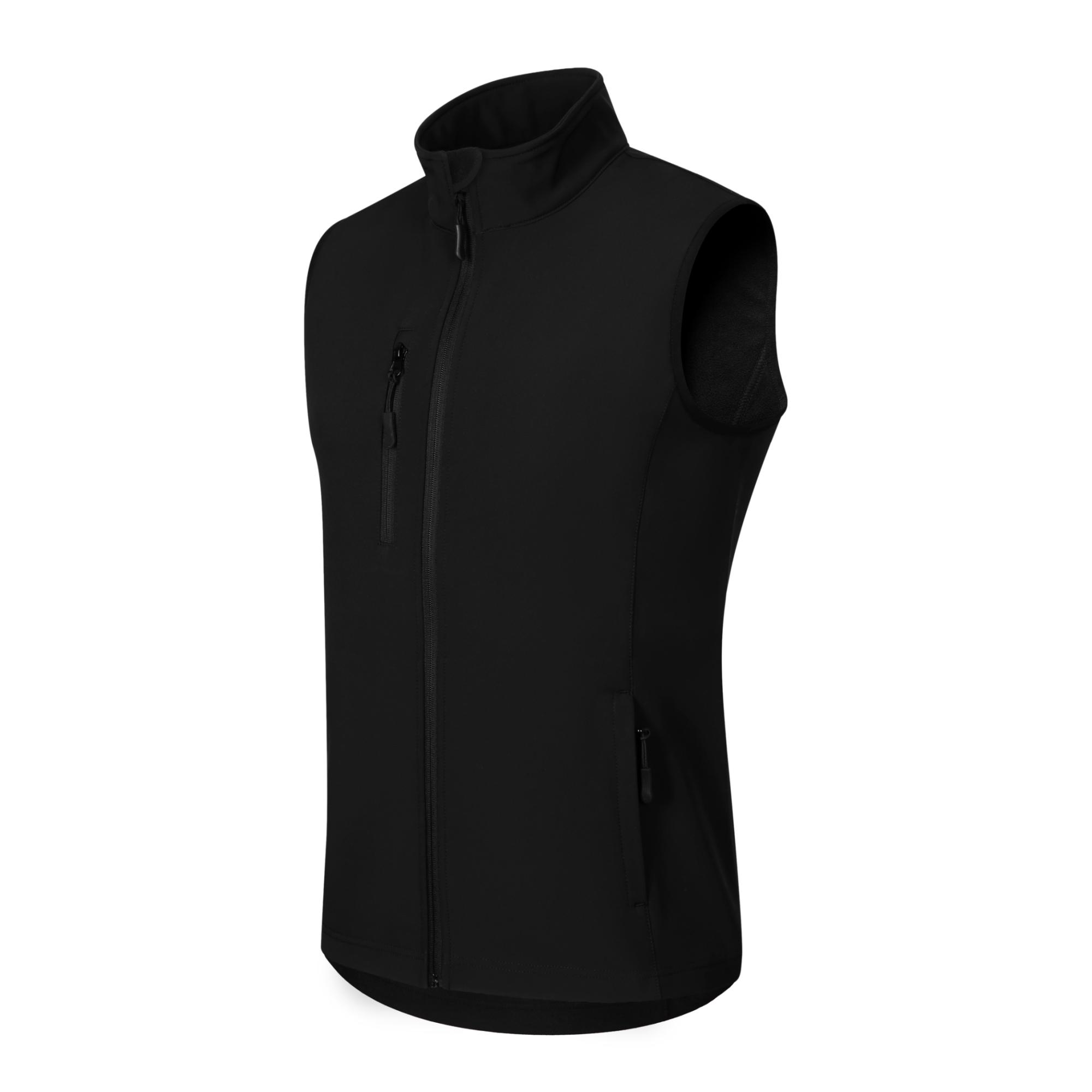 Vestă softshell pentru bărbați Trail 568 Negru 4XL