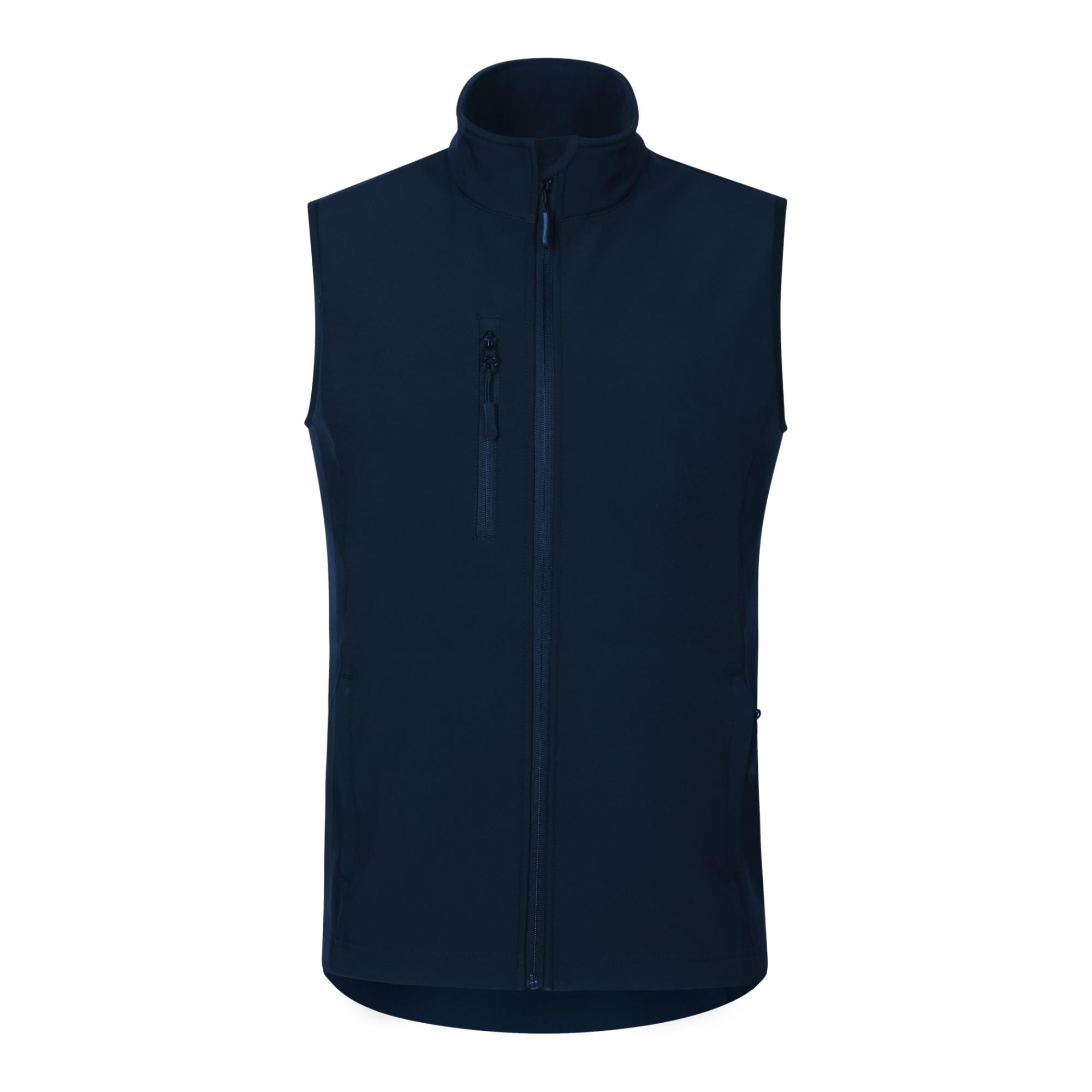 Vestă softshell pentru bărbați Trail 568 Albastru marin 4XL