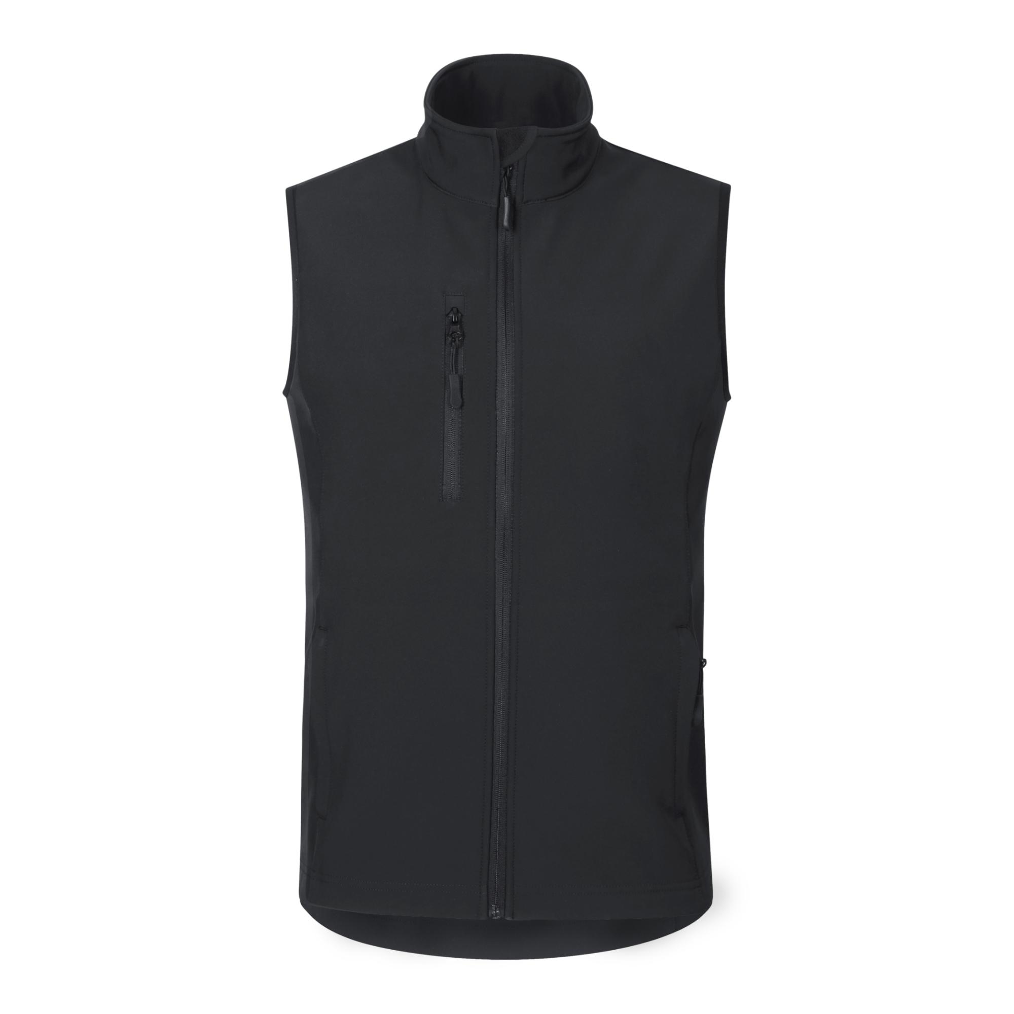 Vestă softshell pentru bărbați Trail 568 Ebony gray L