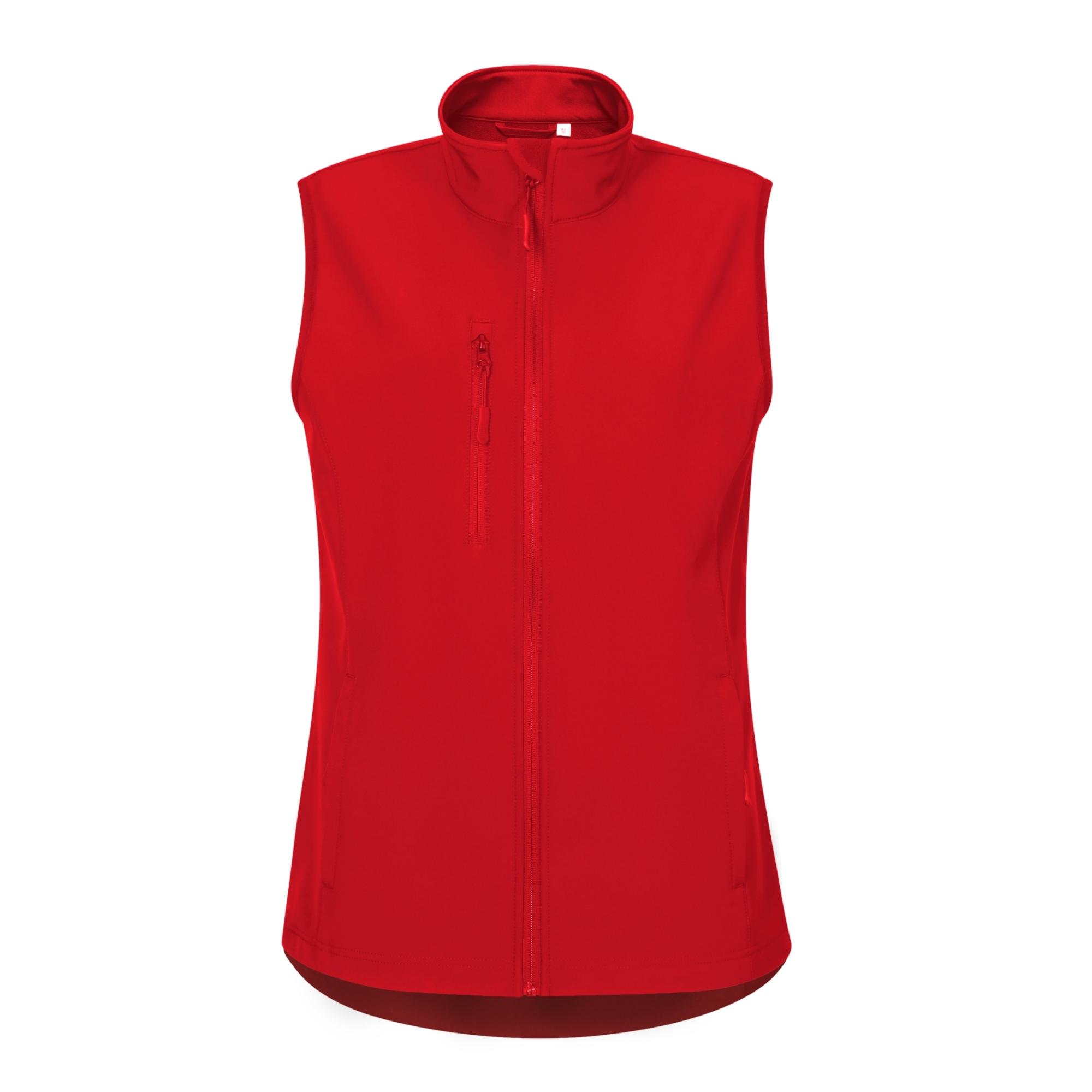 Vestă softshell pentru damă Trail 569 Roșu L